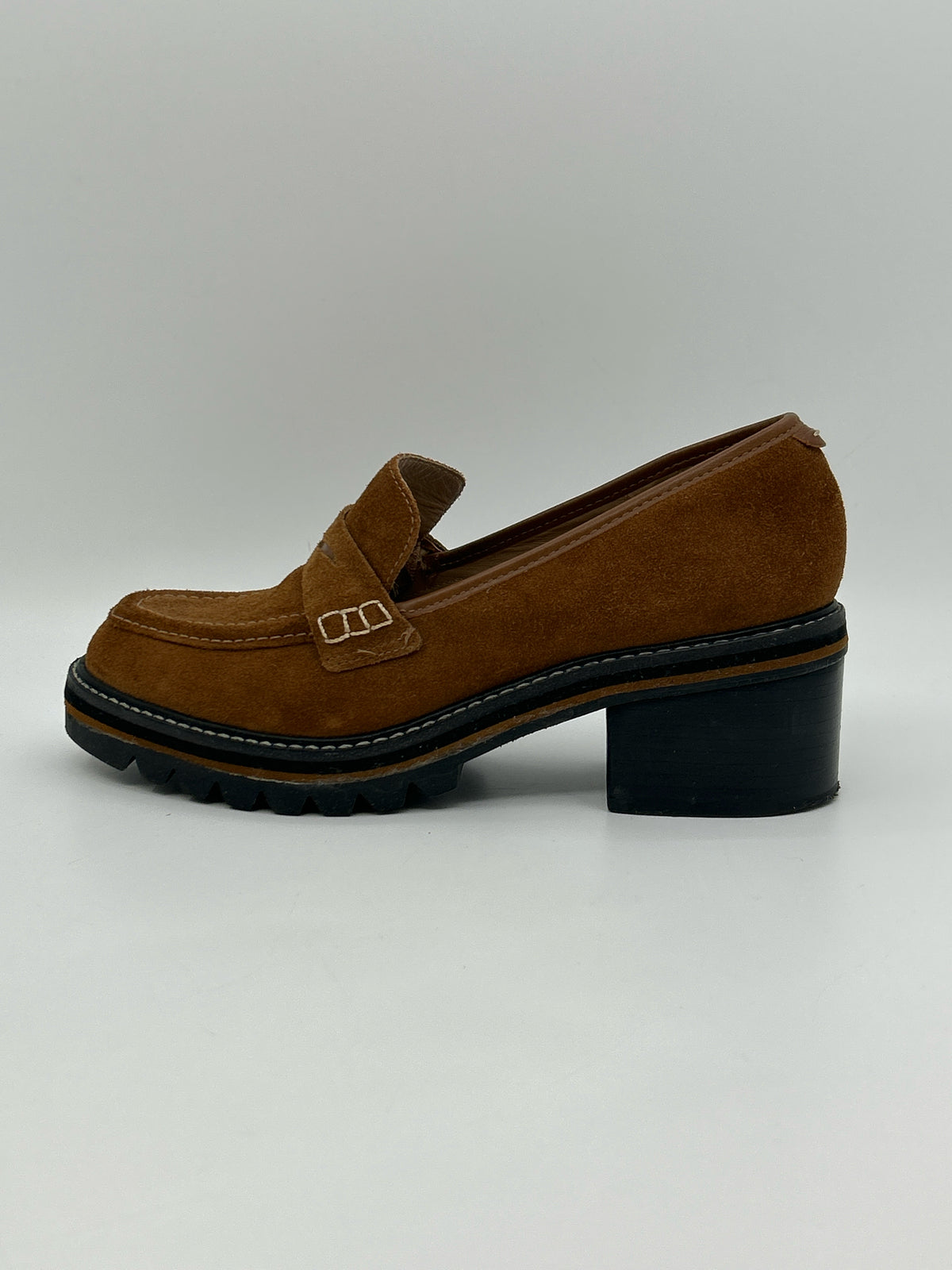 BERNARDO Size 8.5M Tan Women Loafer