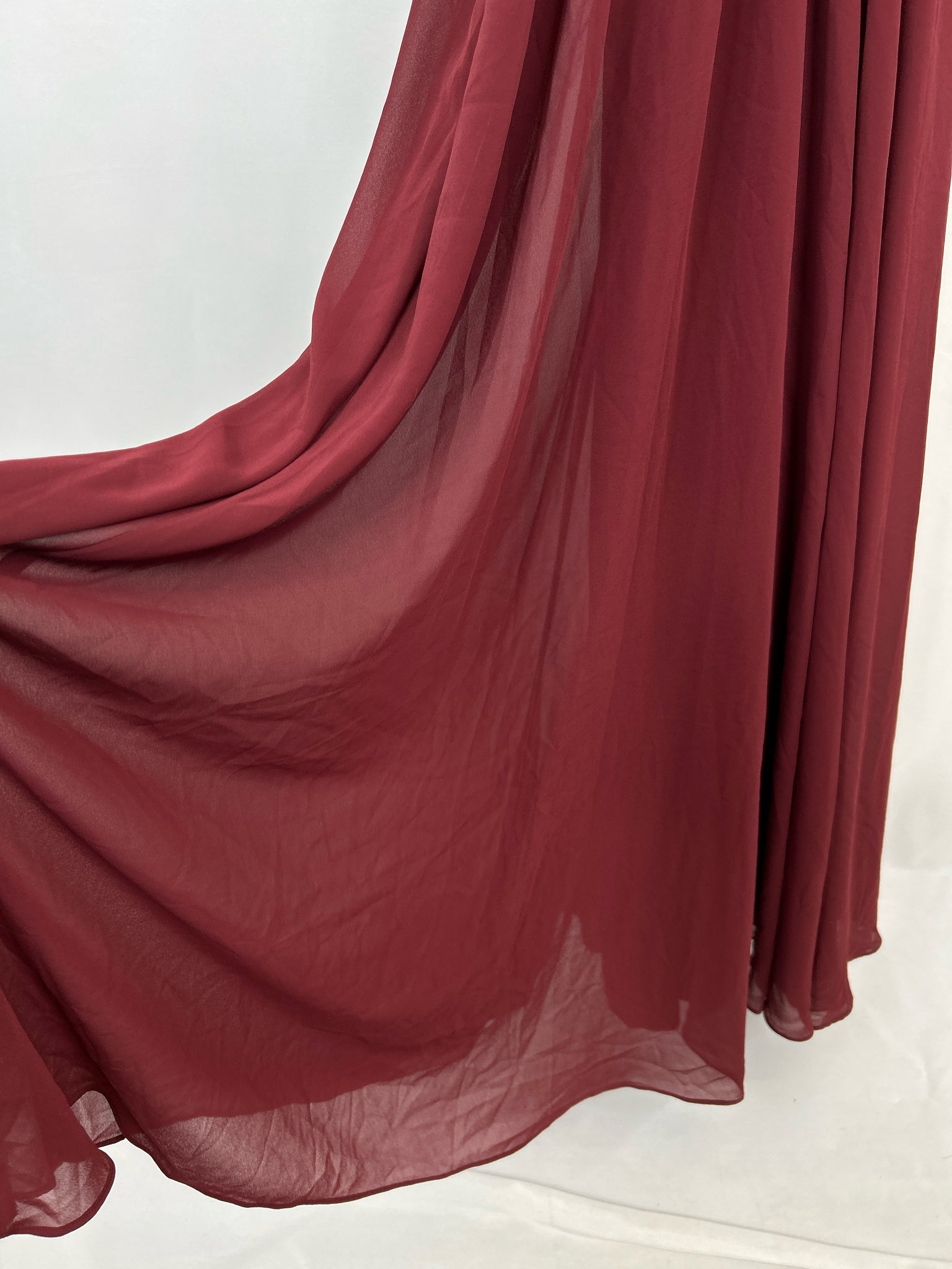 ASOS Size 4 Burgundy Women's Dress