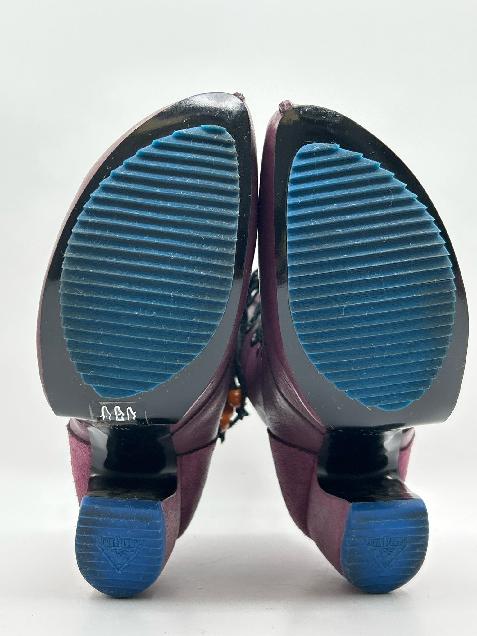 JOHN FLUEVOG Size 11.5 Purple Women Boots
