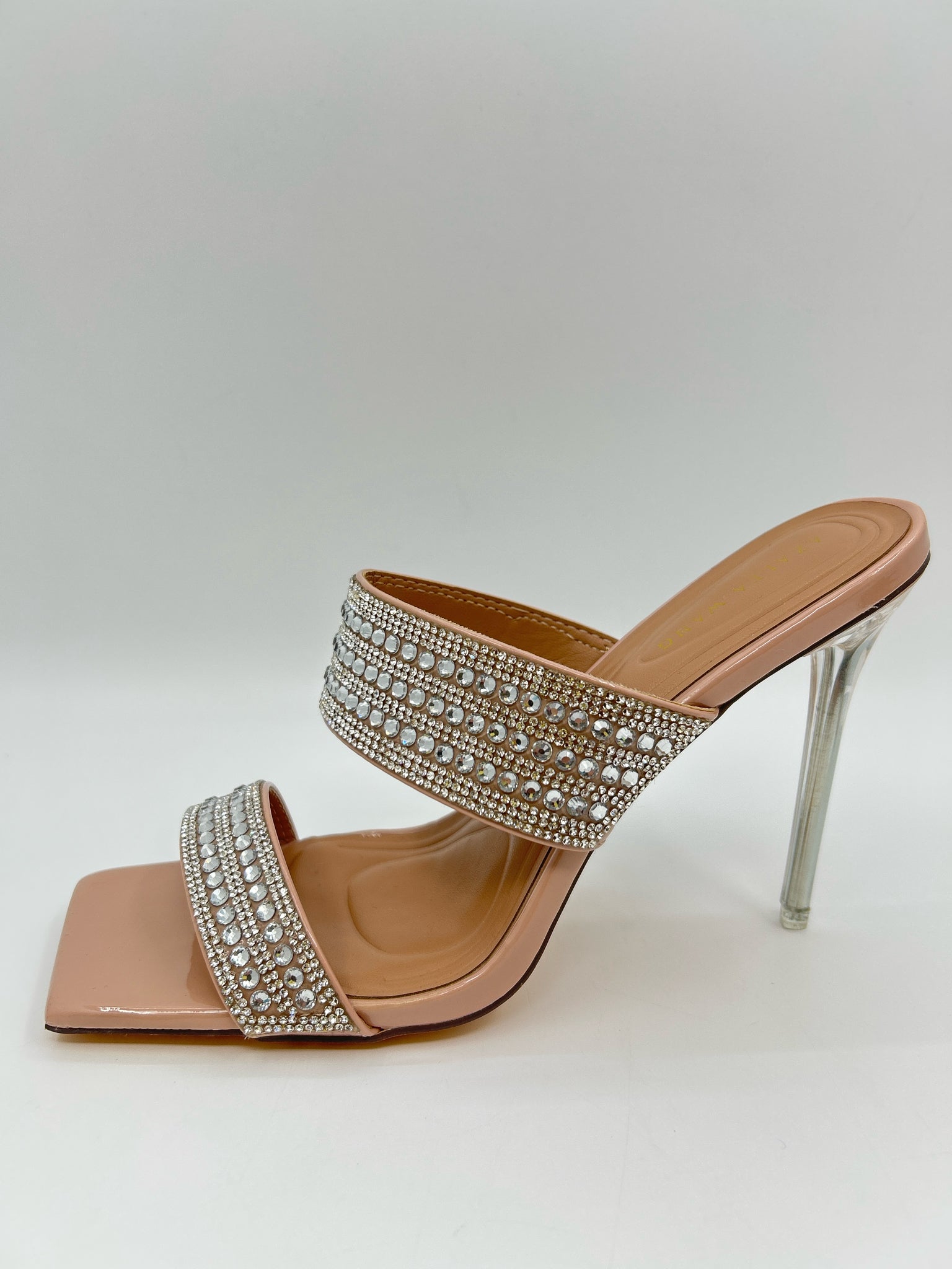 Azalea Wang Size 9 nude Women's Sandal