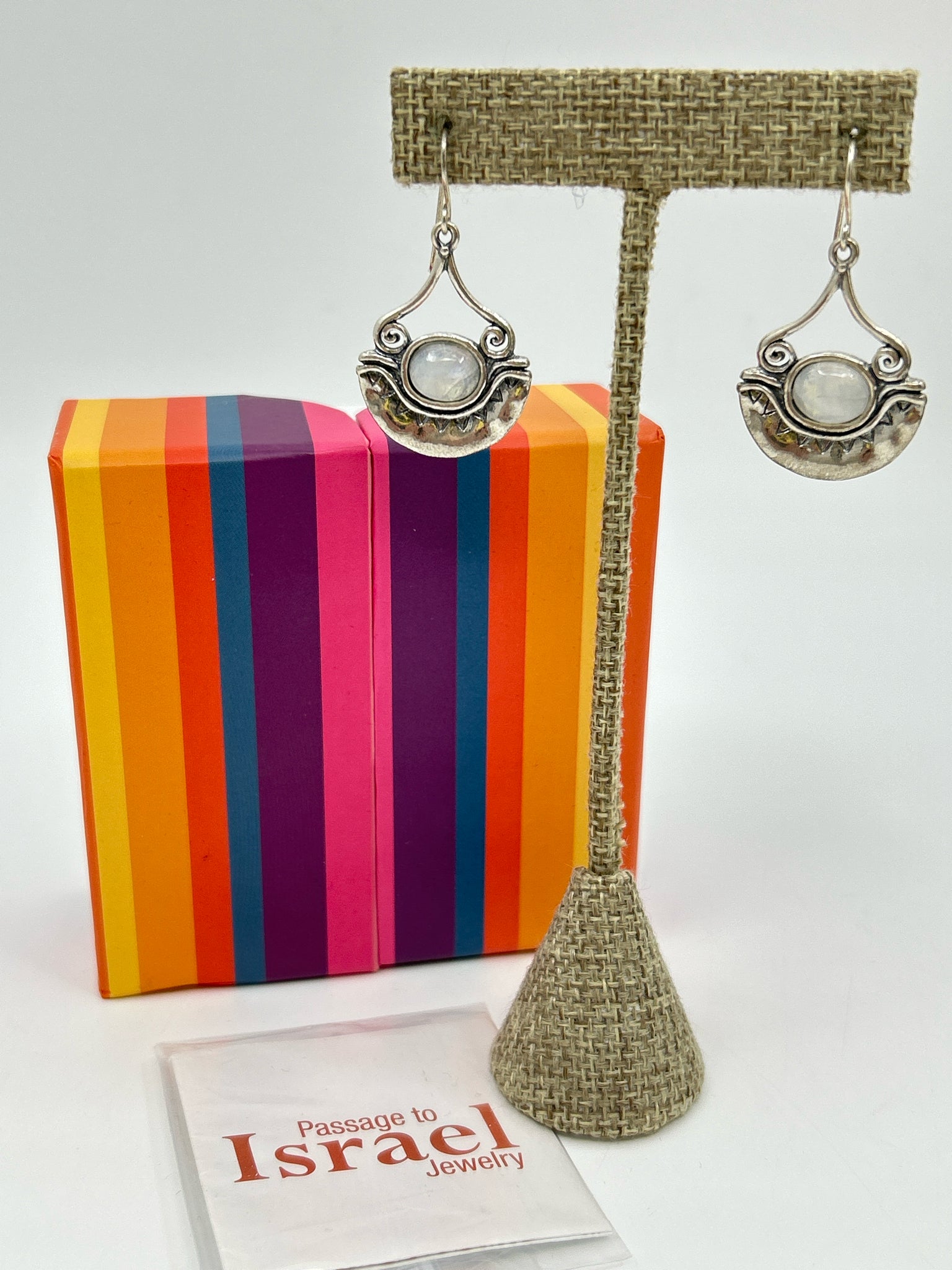 PASSAGE TO ISRAEL Silver Earrings