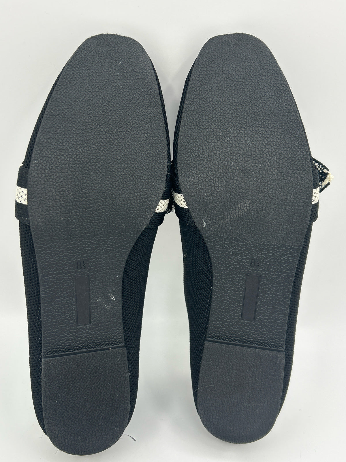 ANNE KLEIN Size 8.5 Black Women Flats
