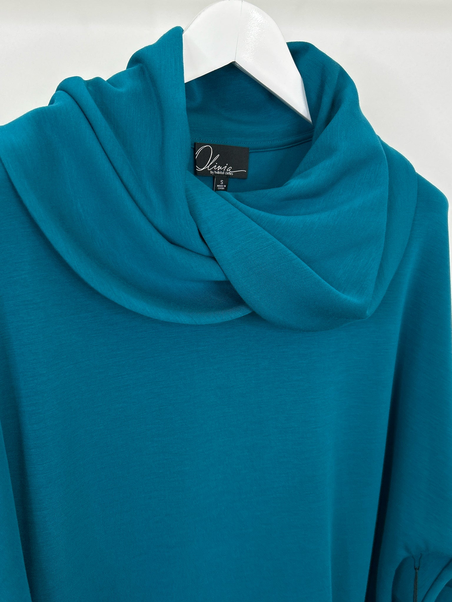 OLIVIA BY HABITAT CLOTHES Size S Teal Women Tunic