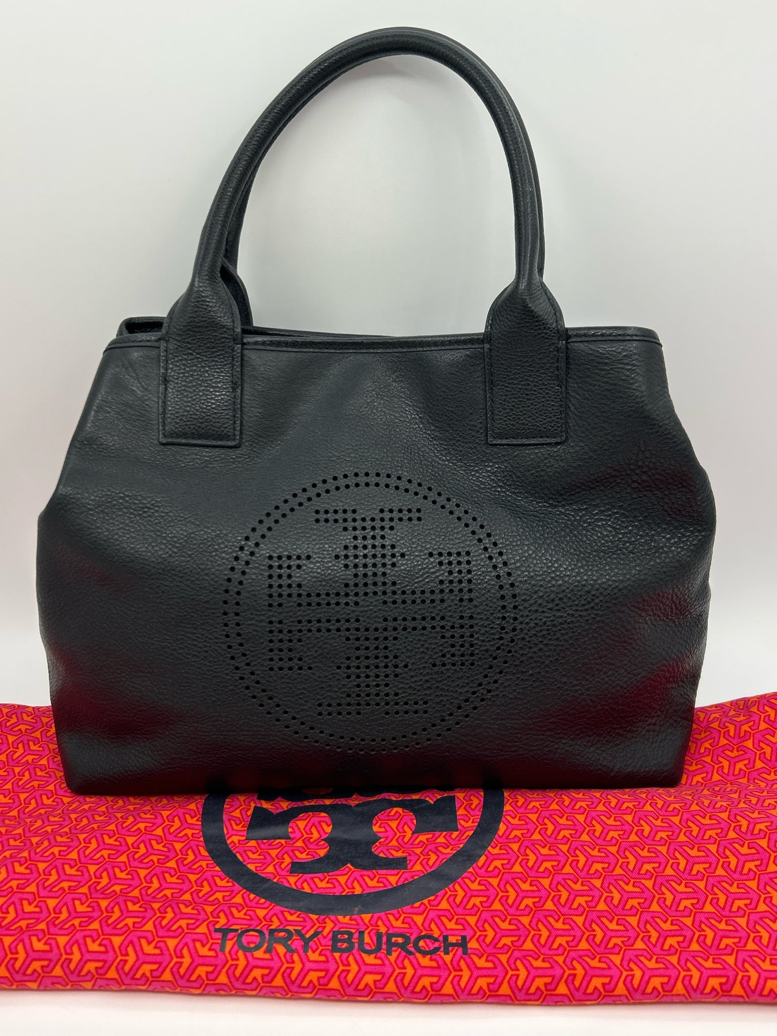 TORY BURCH Black Women Tote