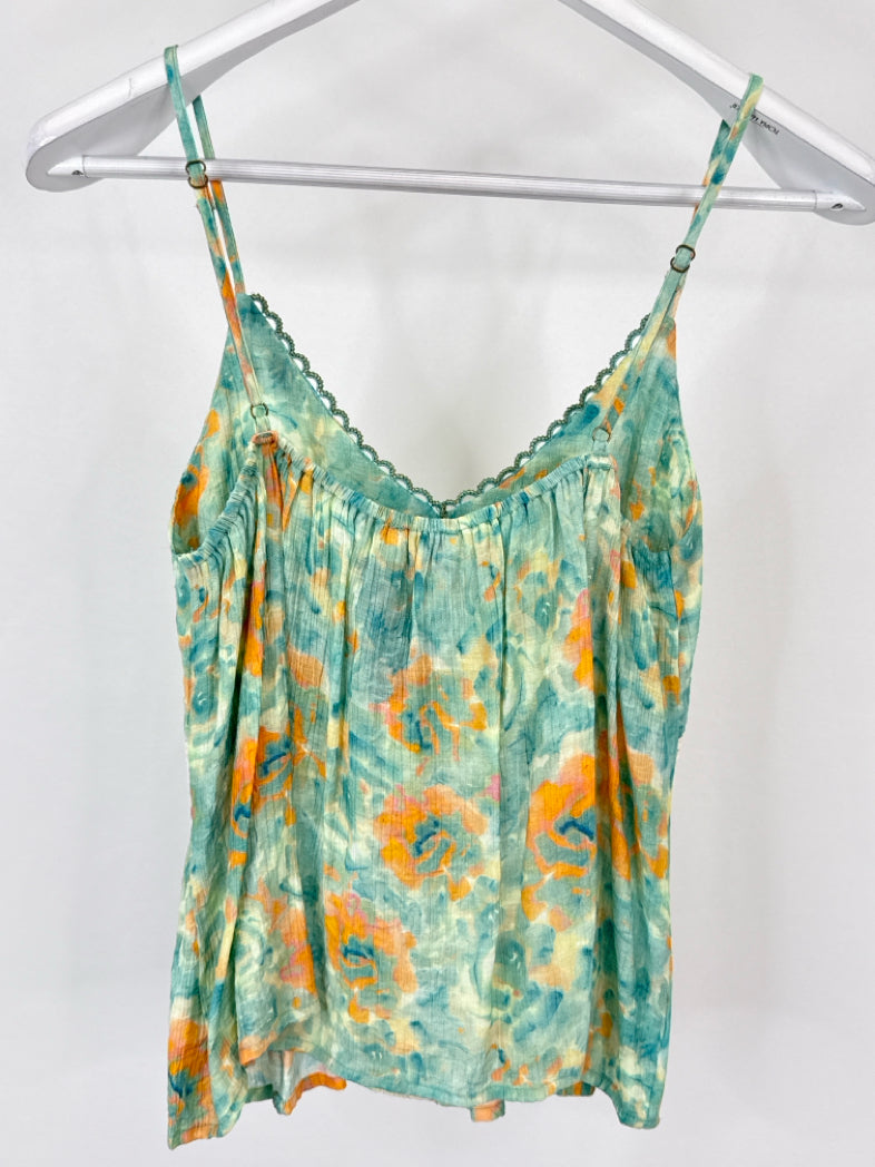 NEKANE NKN NWT Size M turquoise print Women Camisole