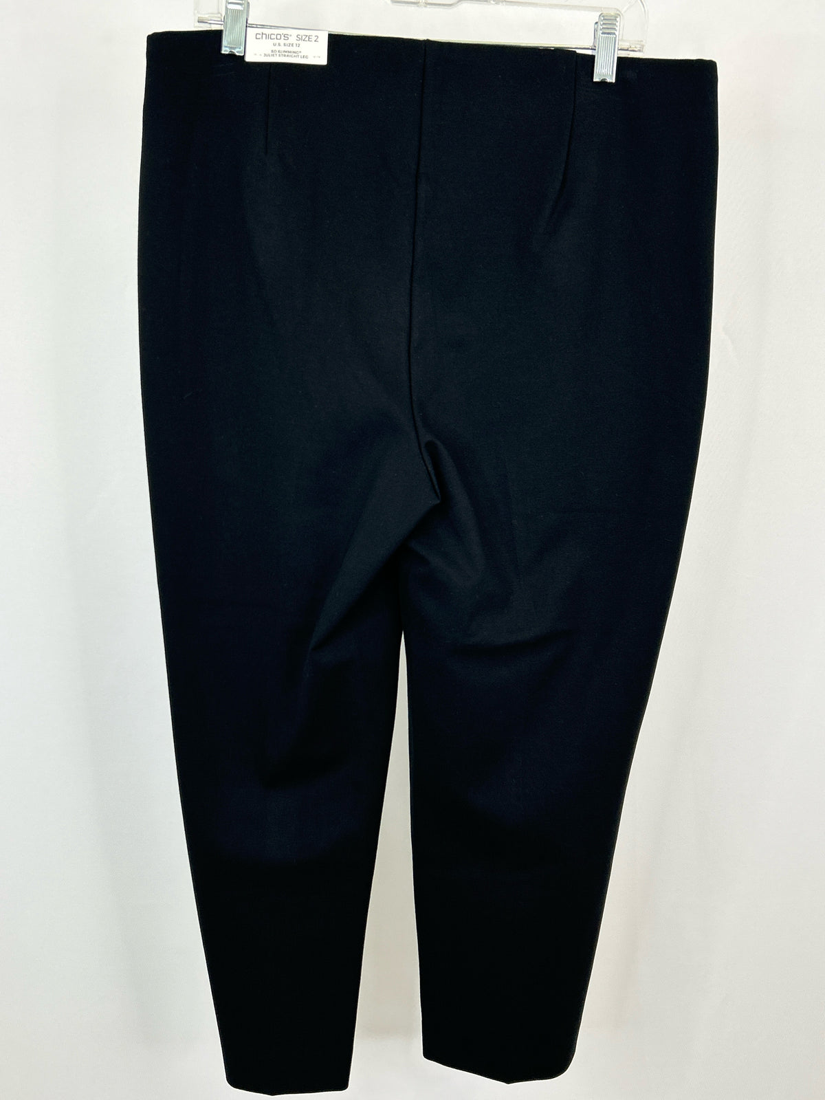 CHICO'S Size 12 Black Women Pants