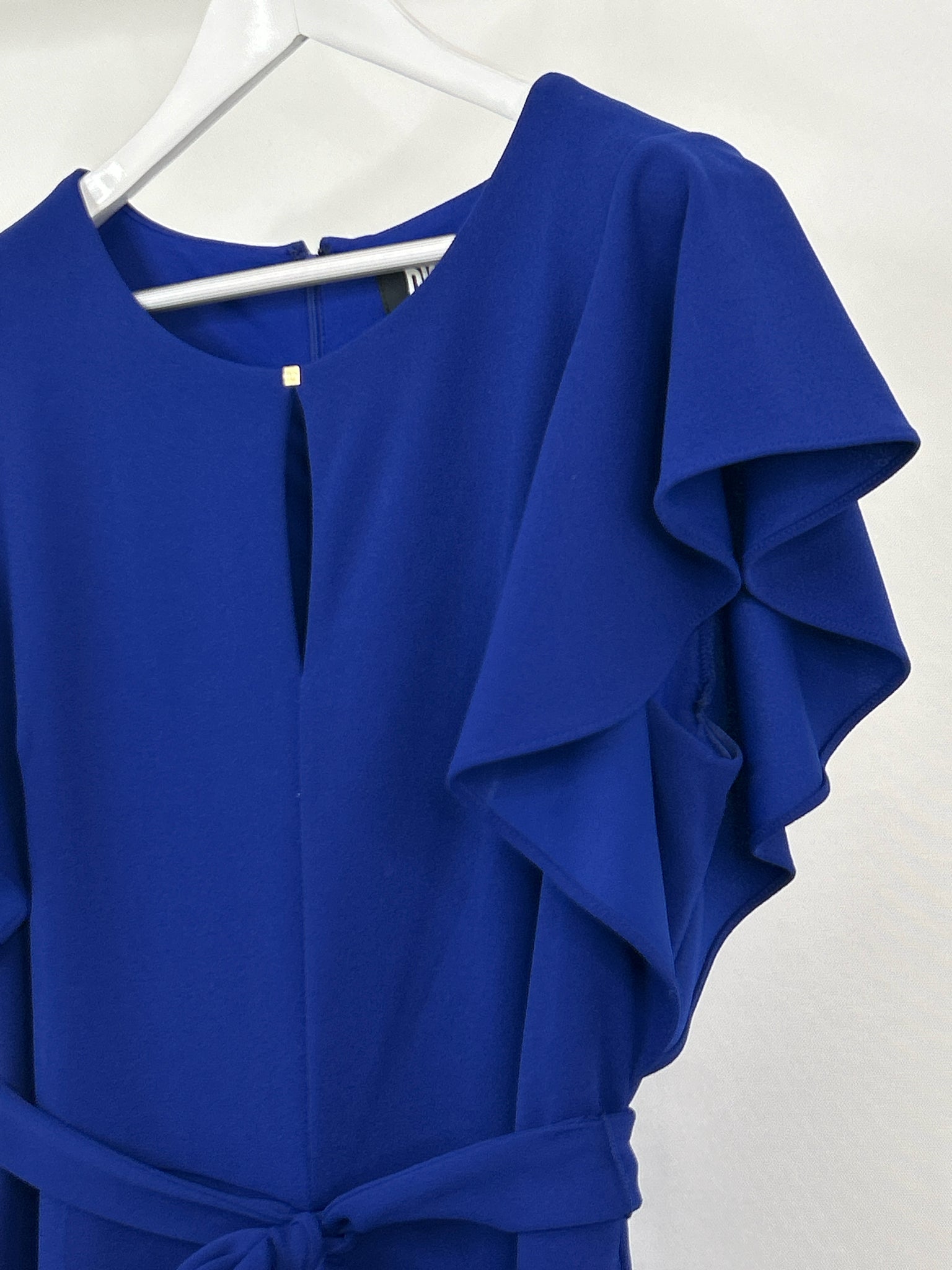 DKNY Size 14 Blue Women Jumpsuit