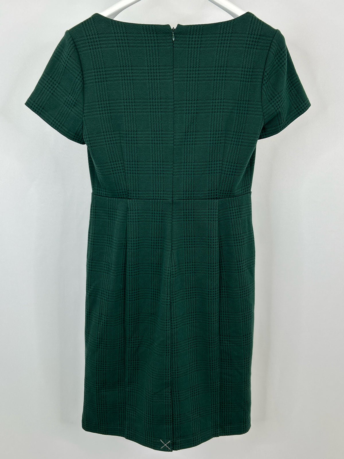 ANN TAYLOR Size 8 GREEN AND BLACK Women Dress