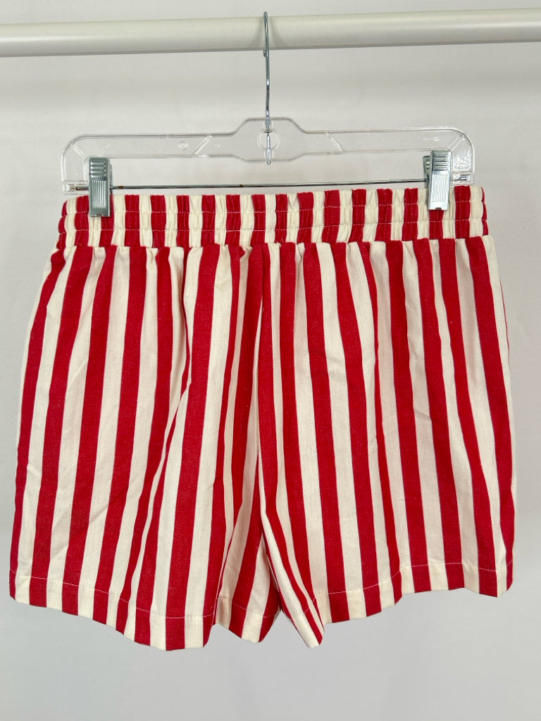 Anniewear Size M WHITE AND RED Women's Shorts