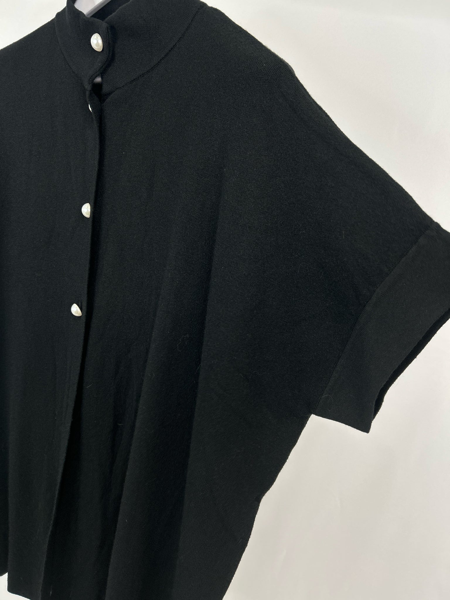 WORLD FASHION Size L/XL Black Women Jacket