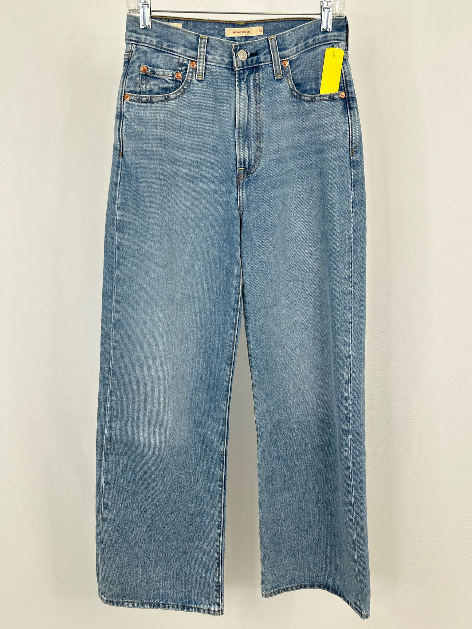 LEVI STRAUSS & CO. Size 26/2 BLUE DENIM Women jeans