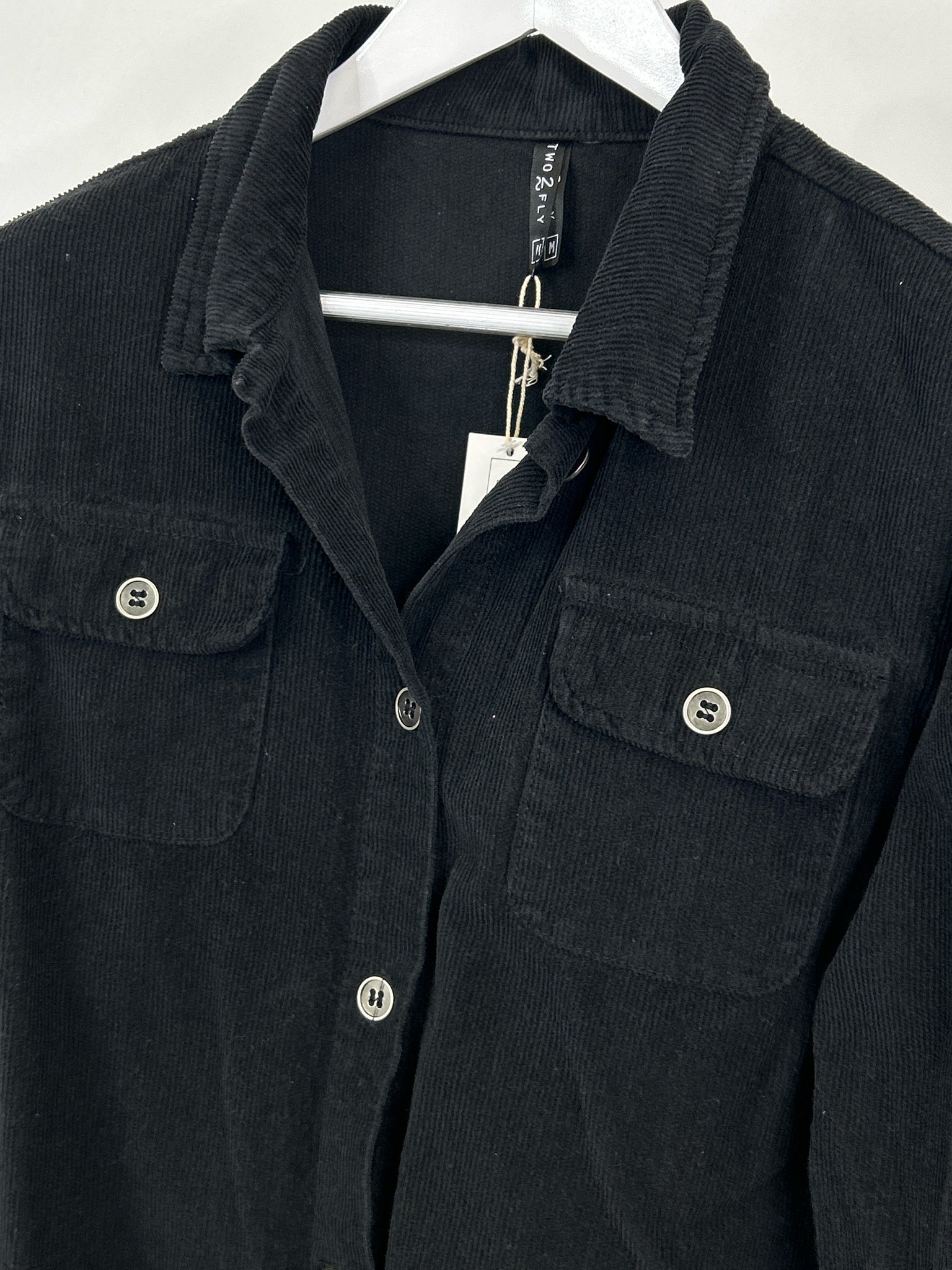 TWO 2 FLY Size M Black Women Jacket