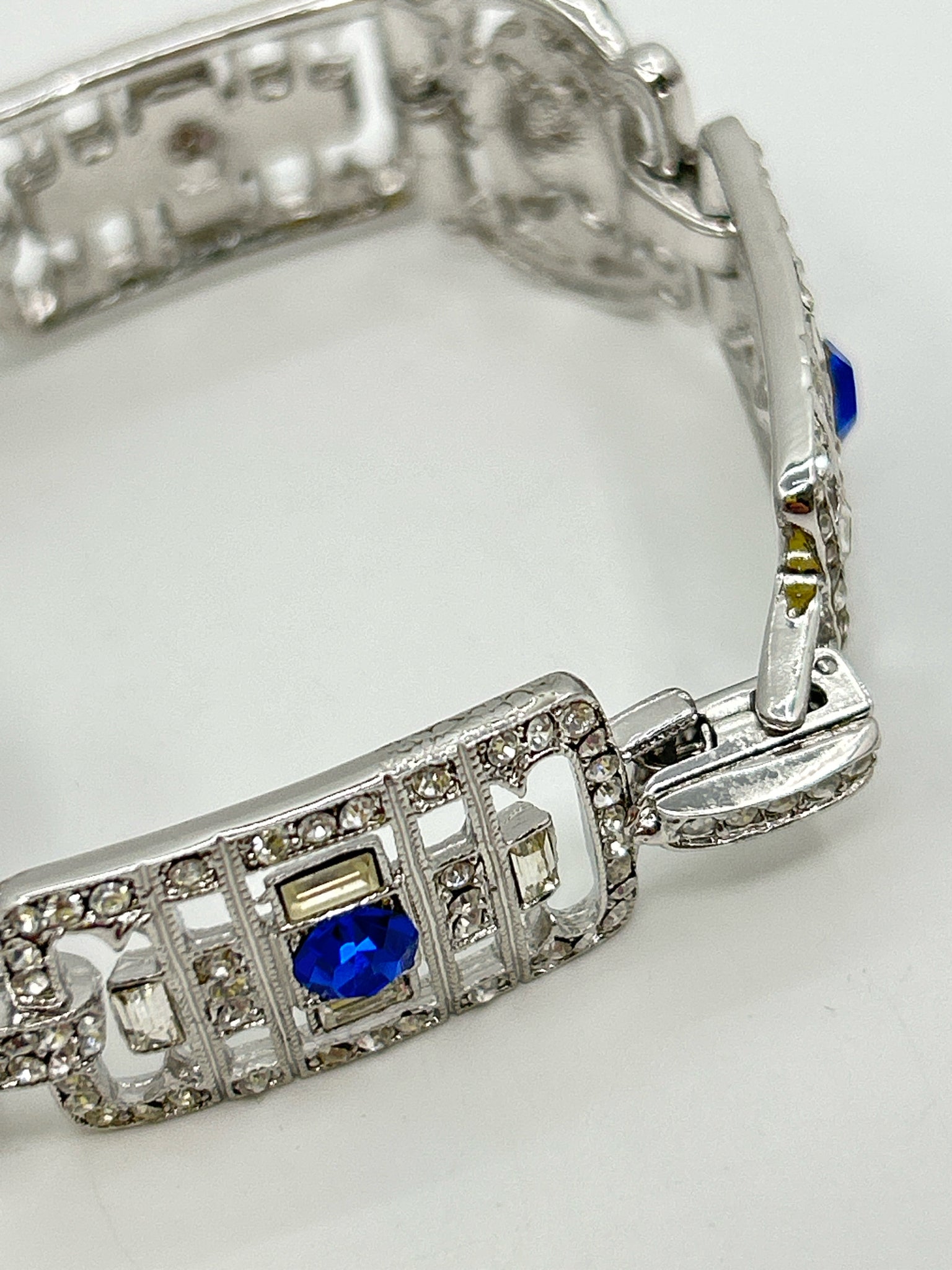 SUZANNE SOMERS SILVER AND BLUE Bracelet
