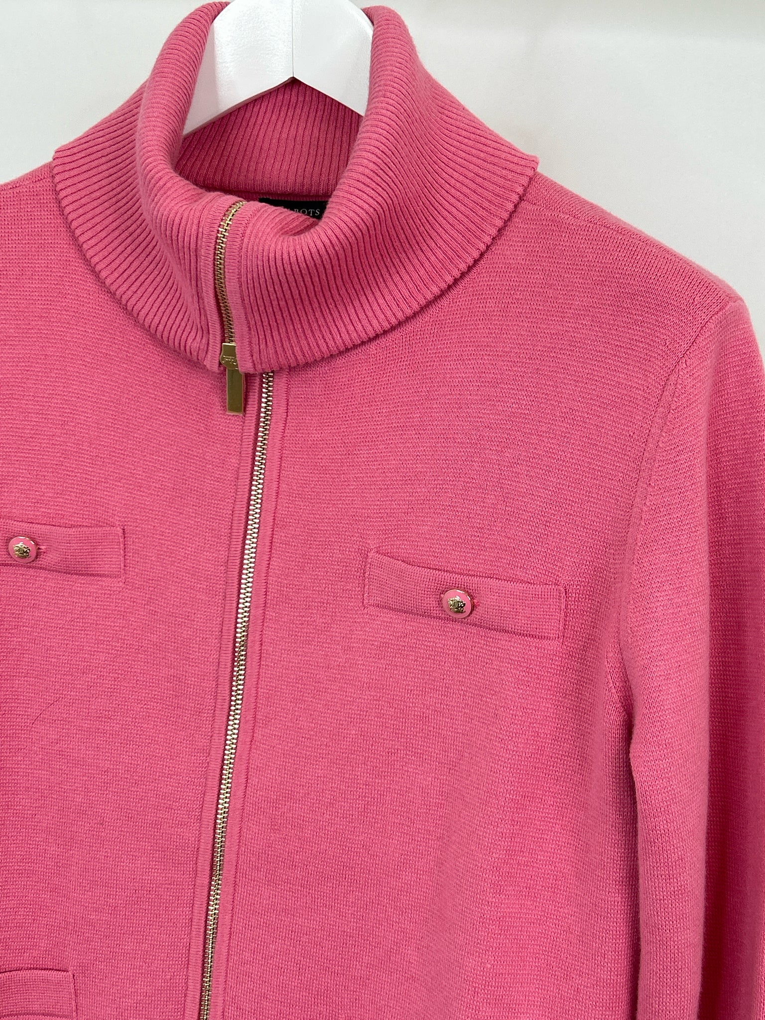 TALBOTS Size M Pink Women Jacket
