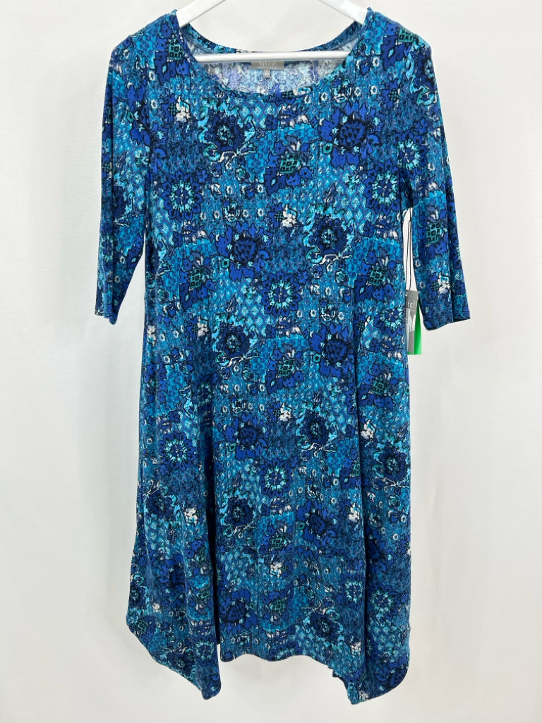 HABITAT Women Size S Blue floral Dress