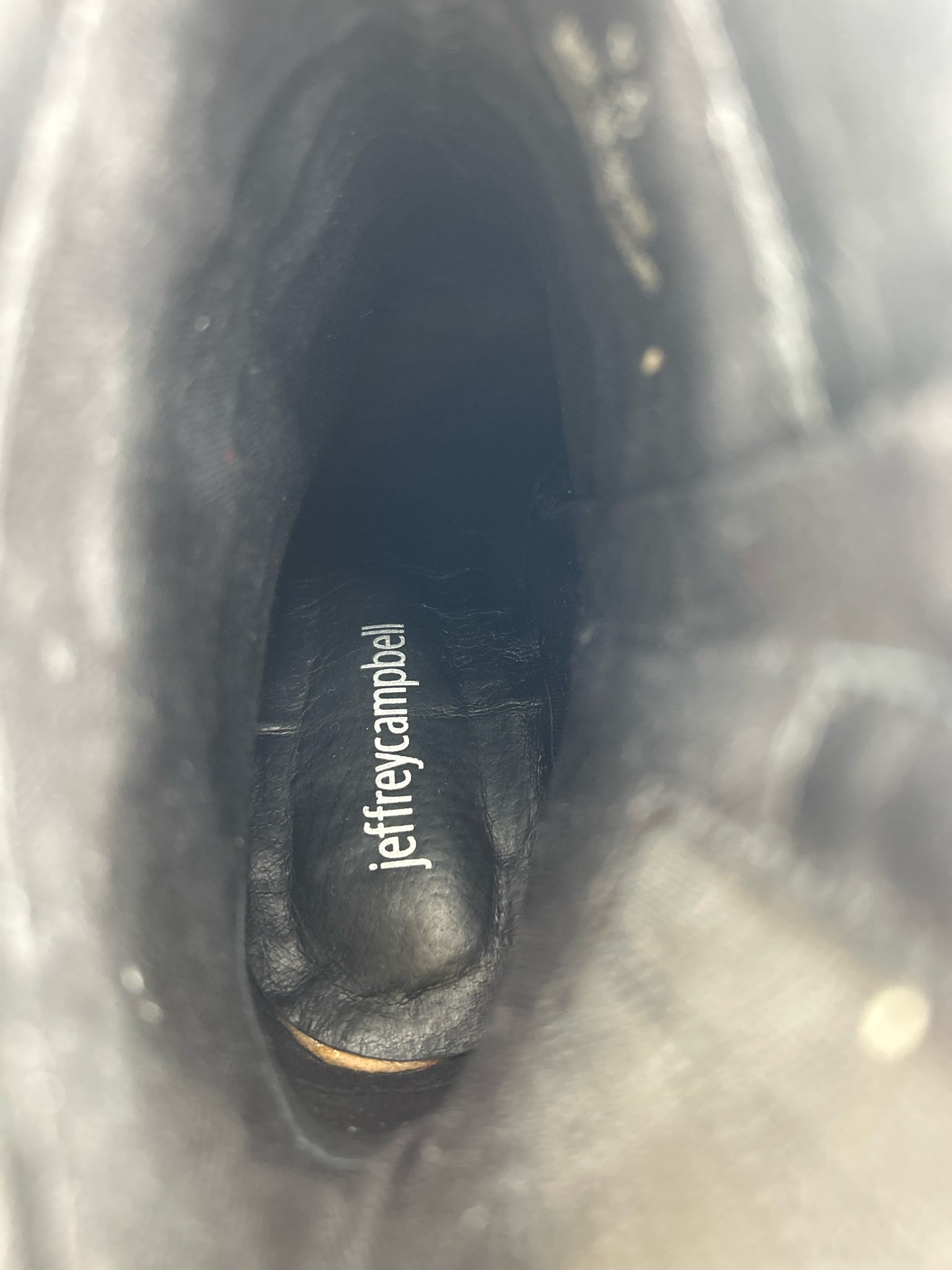 JEFFREY CAMPBELL Size 8.5 Red & Black Women Booties