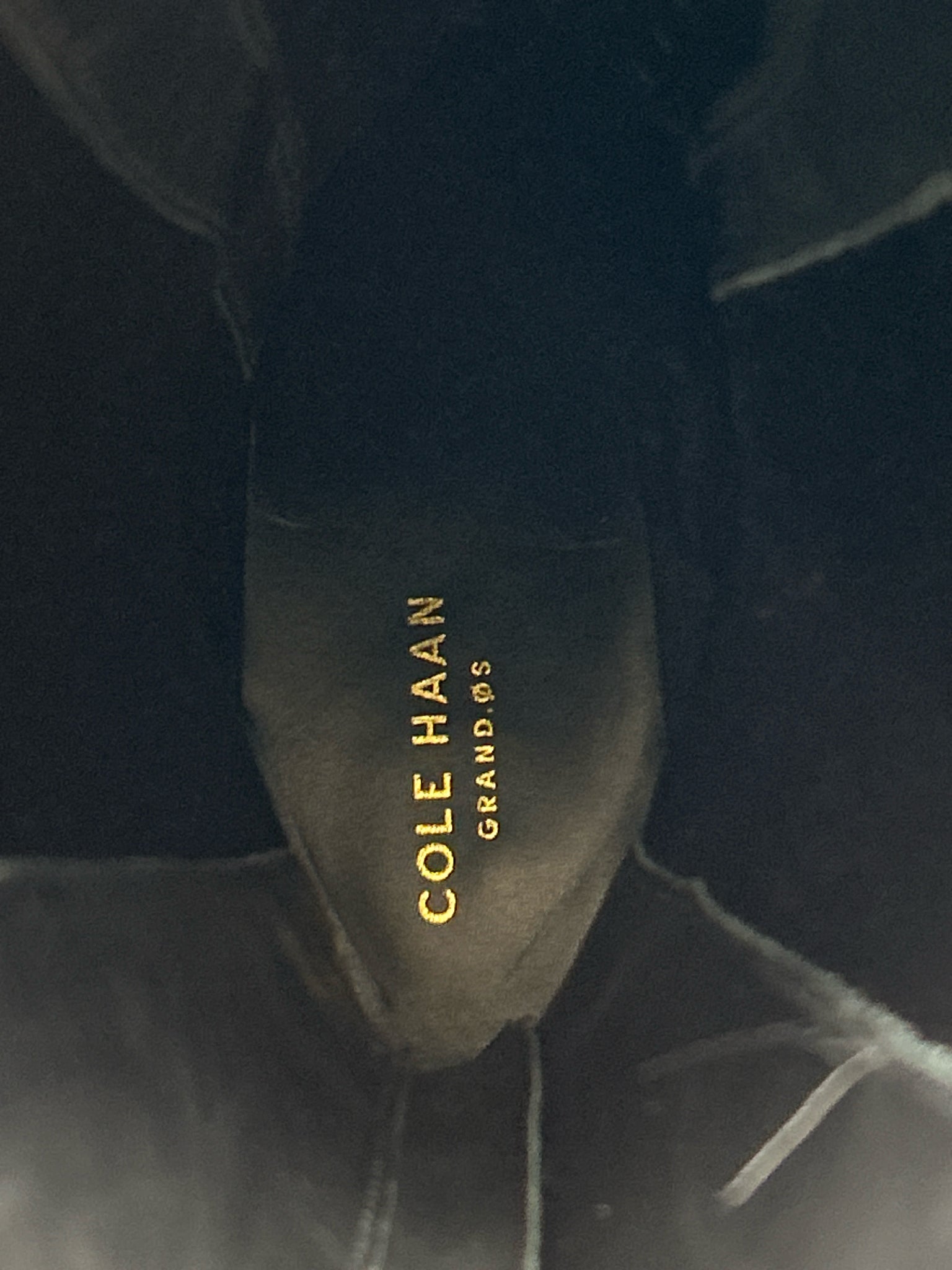 COLE HAAN Size 8.5B Black Women Boots