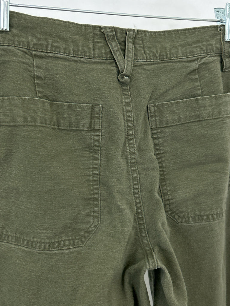 POINT SUR Size 28/6 ARMY GREEN Women's jeans