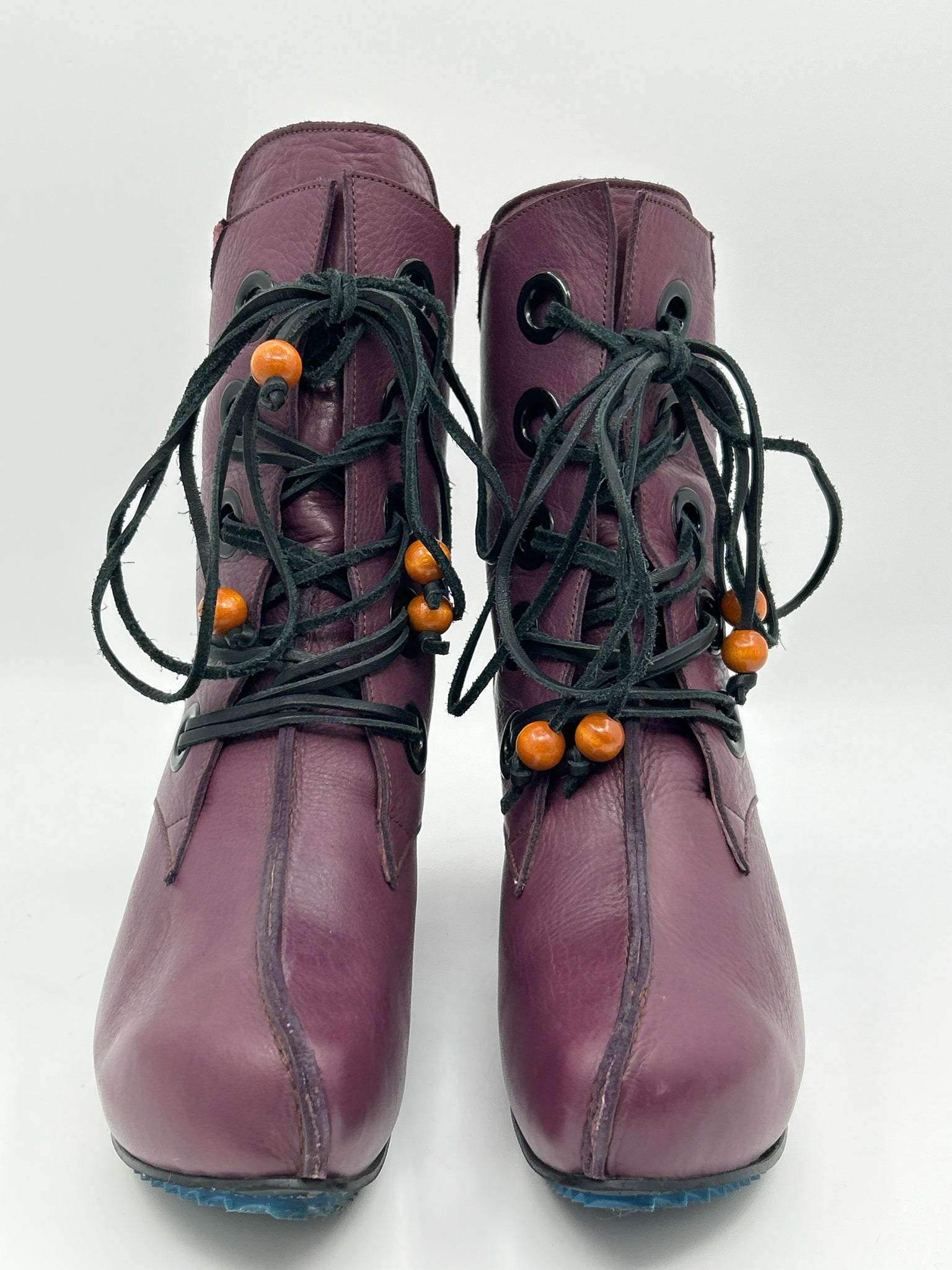 JOHN FLUEVOG Size 11.5 Purple Women Boots
