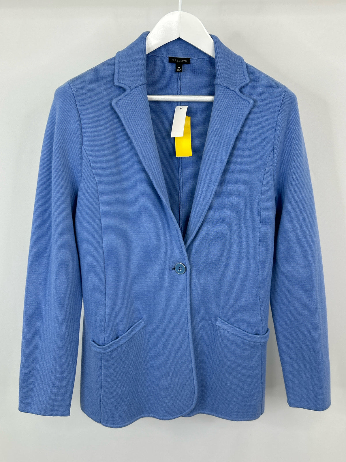 TALBOTS NWT Size M light blue Women Jacket