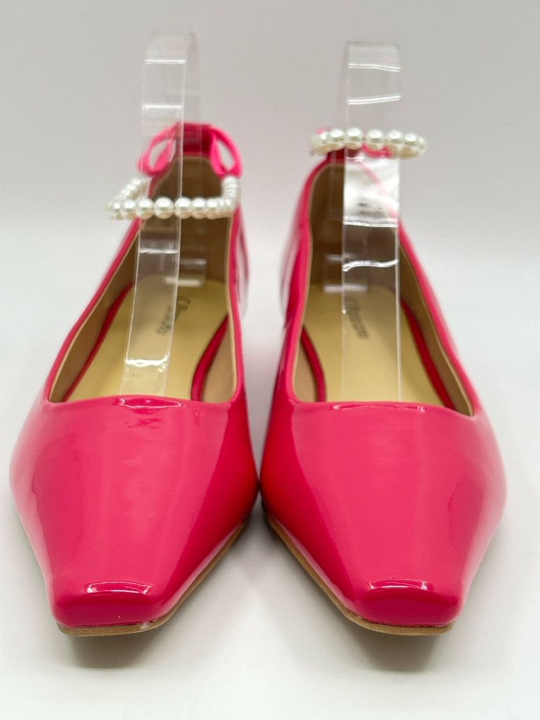 C.Paravano Women Size 42 Hot Pink Flats