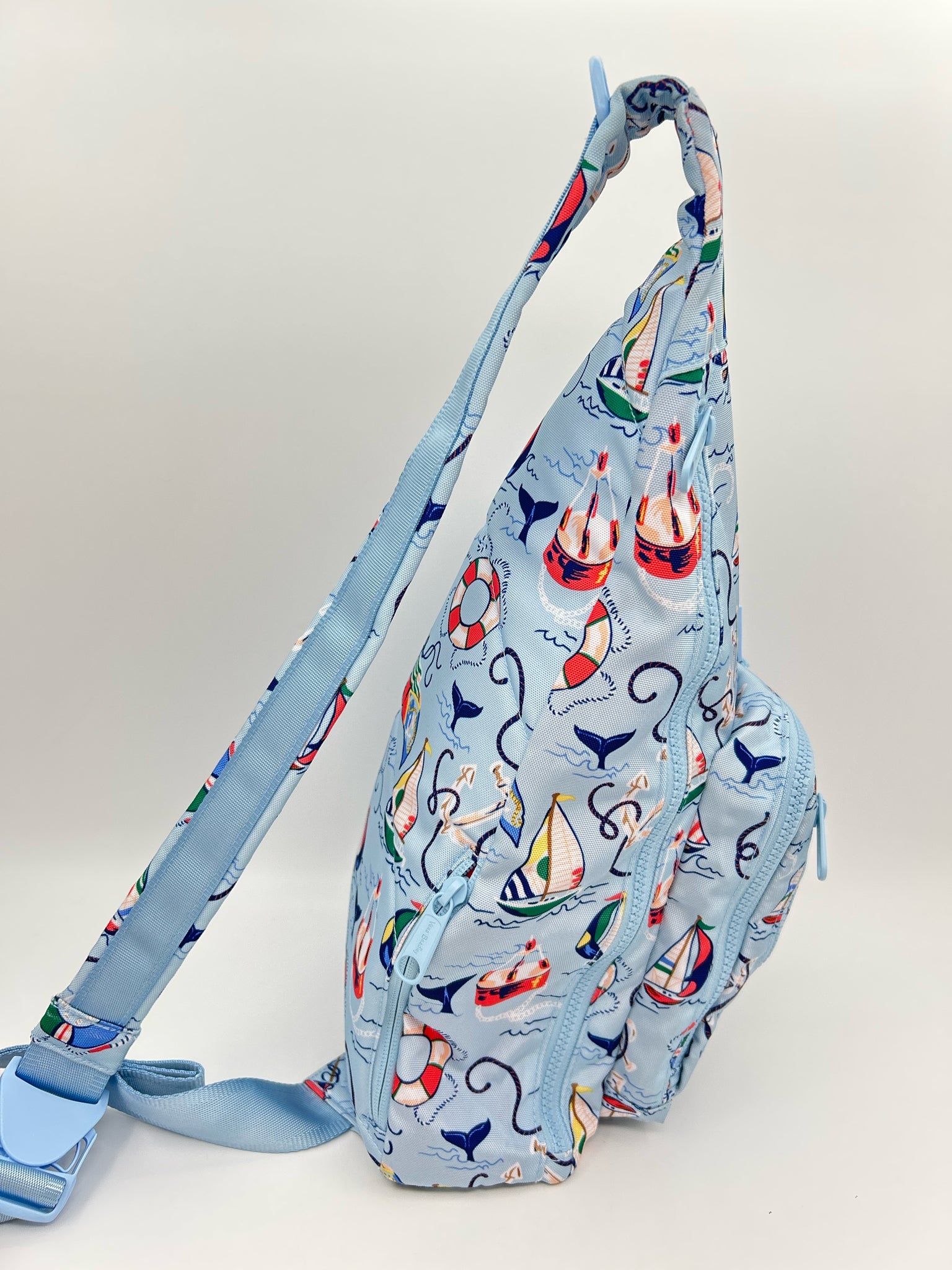 VERA BRADLEY Blue Print Women Backpack