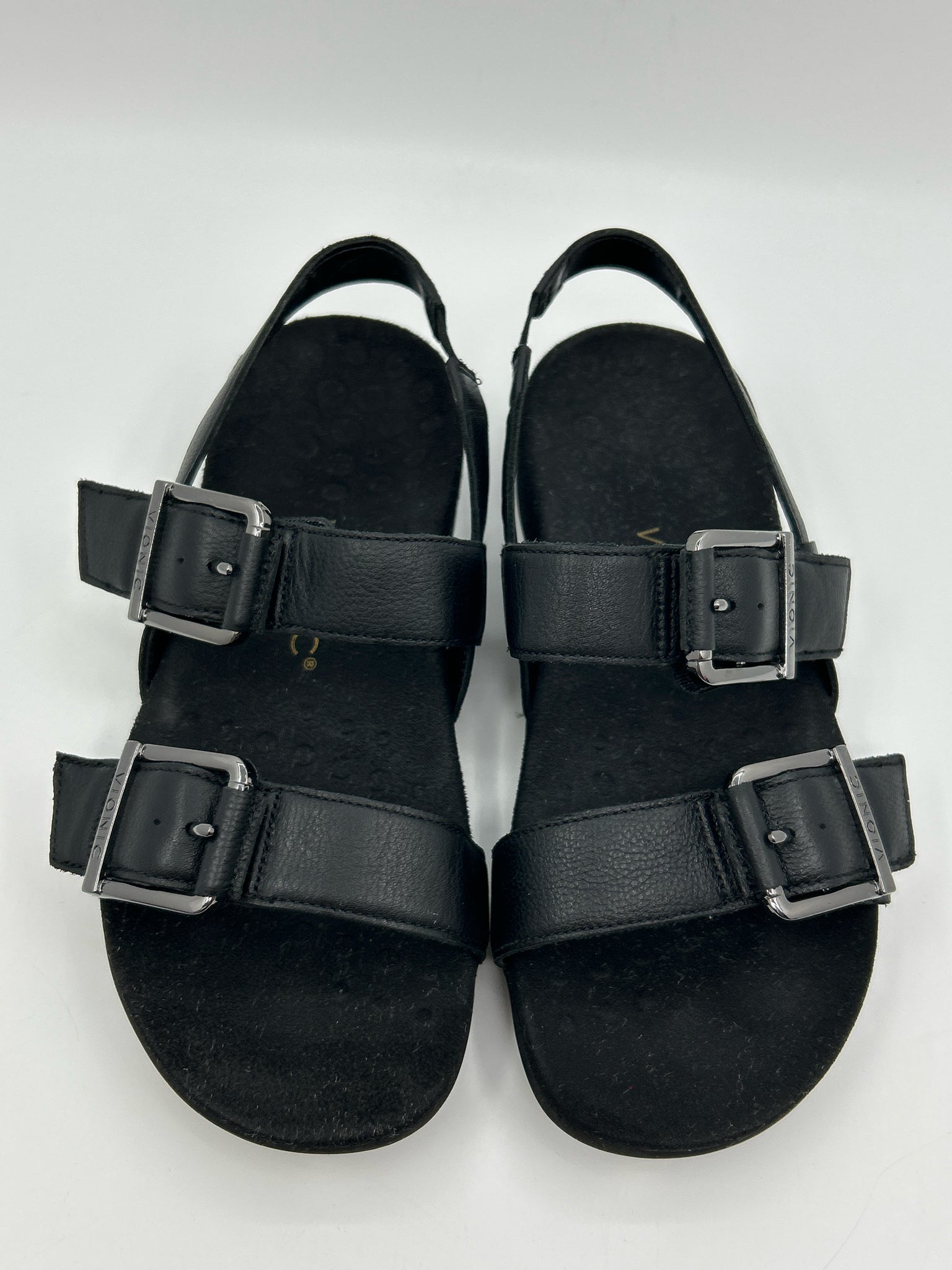 VIONIC Size 6.5 Black Women Sandal