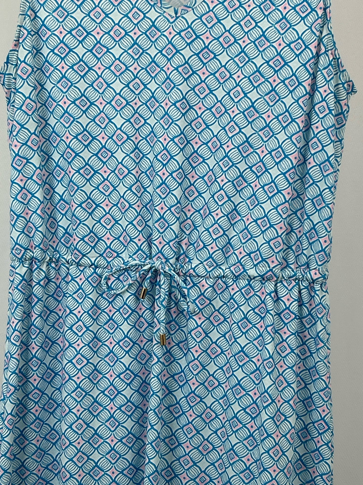 CABANA LIFE Size XL BLUE AND PINK Women Dress