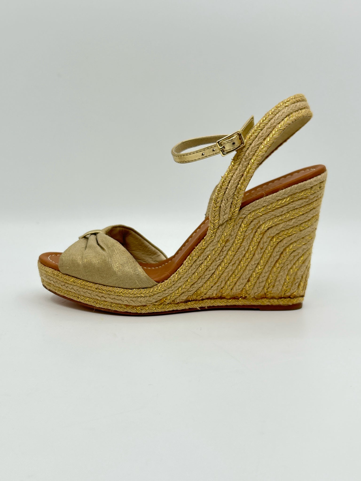 KATE SPADE Size 8.5M Gold Women Sandal