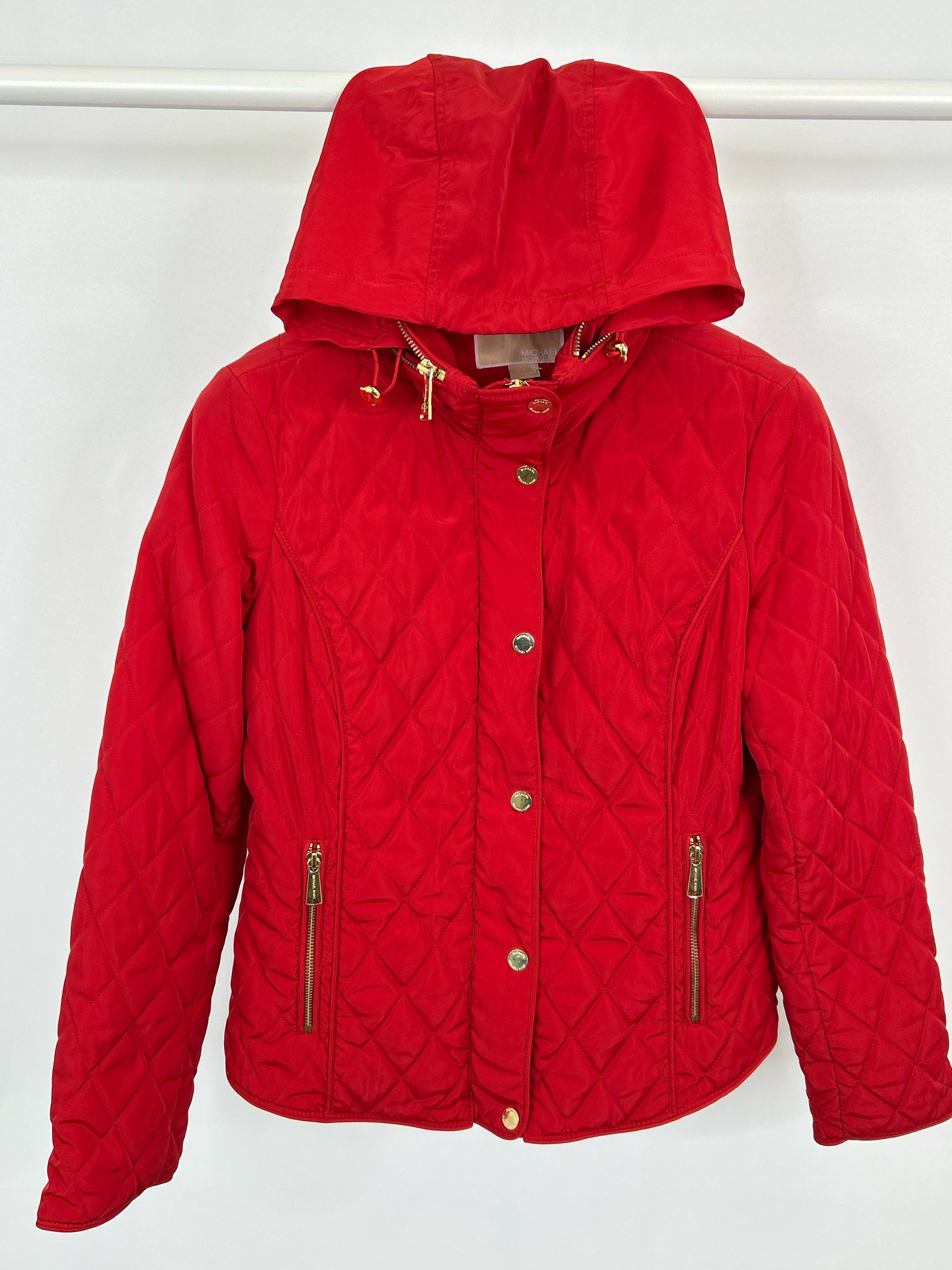 MICHAEL MICHAEL KORS Size M Red Women Coat