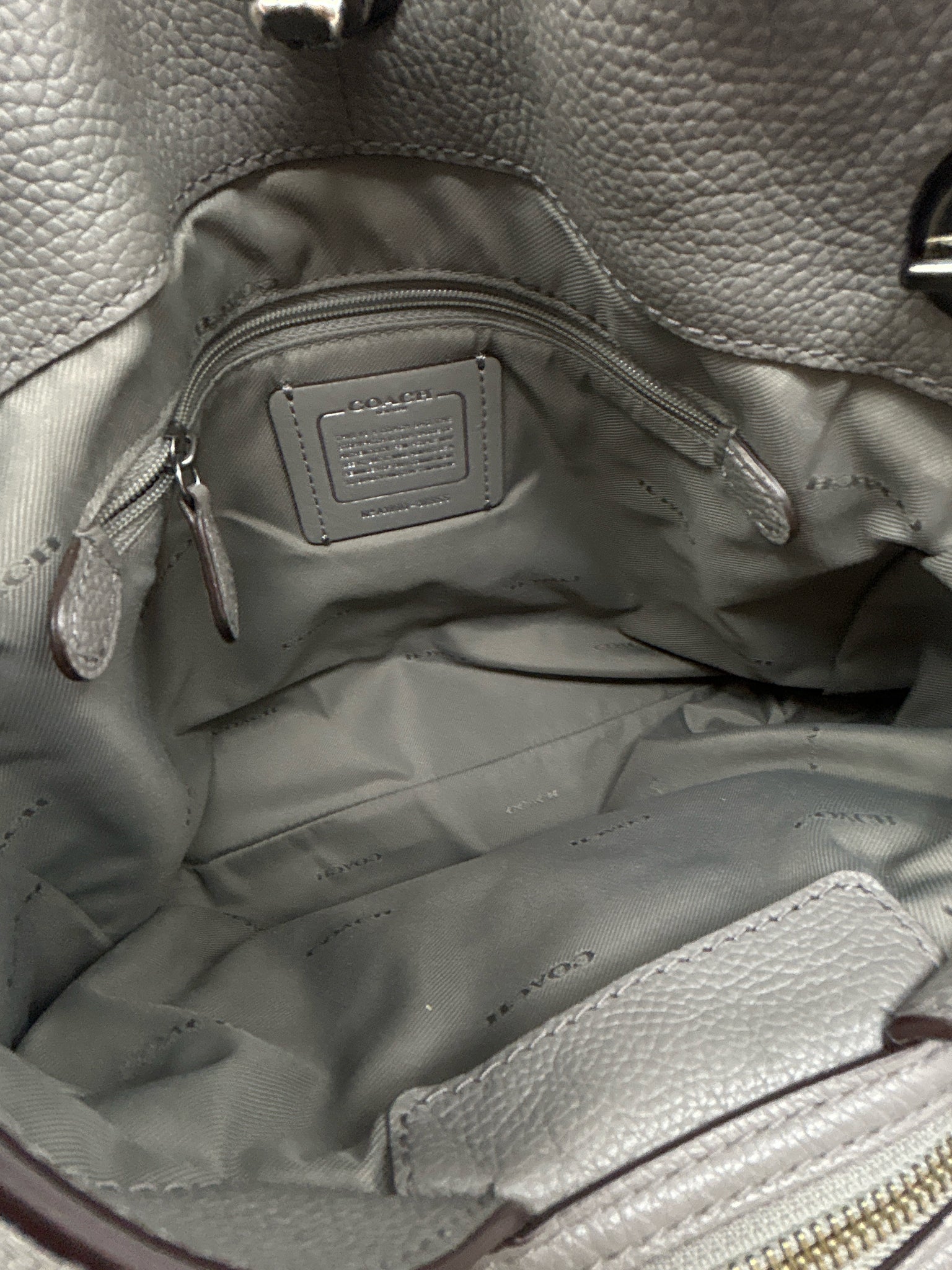 COACH Grey Women Purse