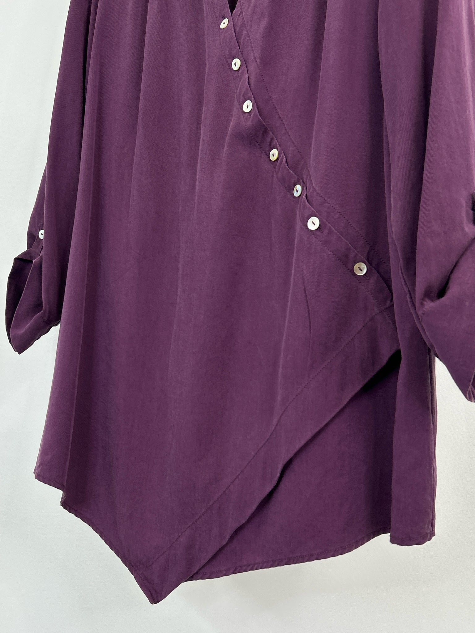 SOFT SURROUNDINGS Size XL Purple Women Tunic