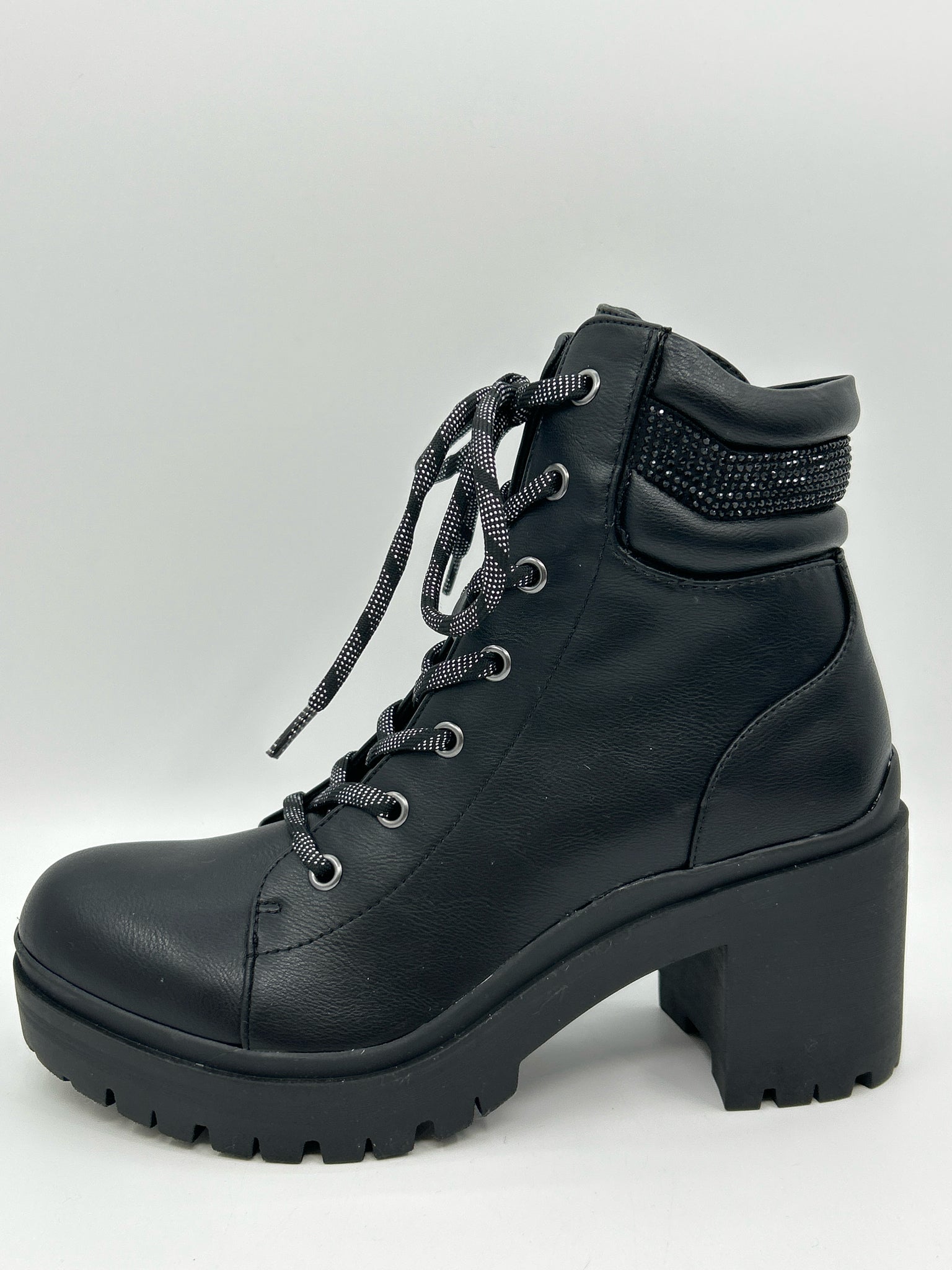 NINE WEST Size 7.5M Black Women Booties