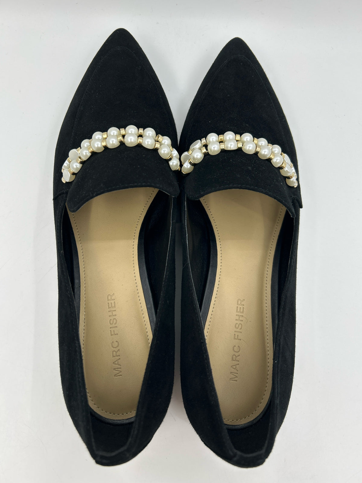 MARC FISHER Size 9M Black Women Loafer