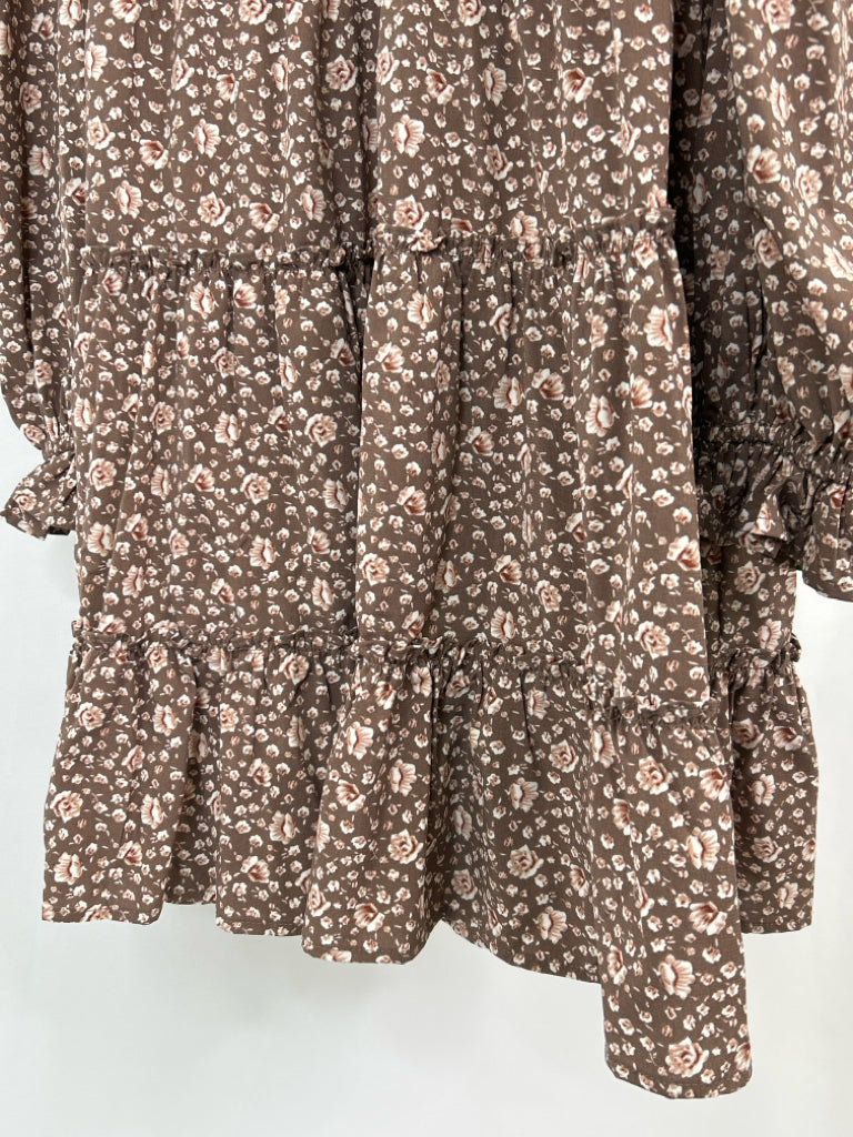 Hudson Gray Size M Brown floral Dress