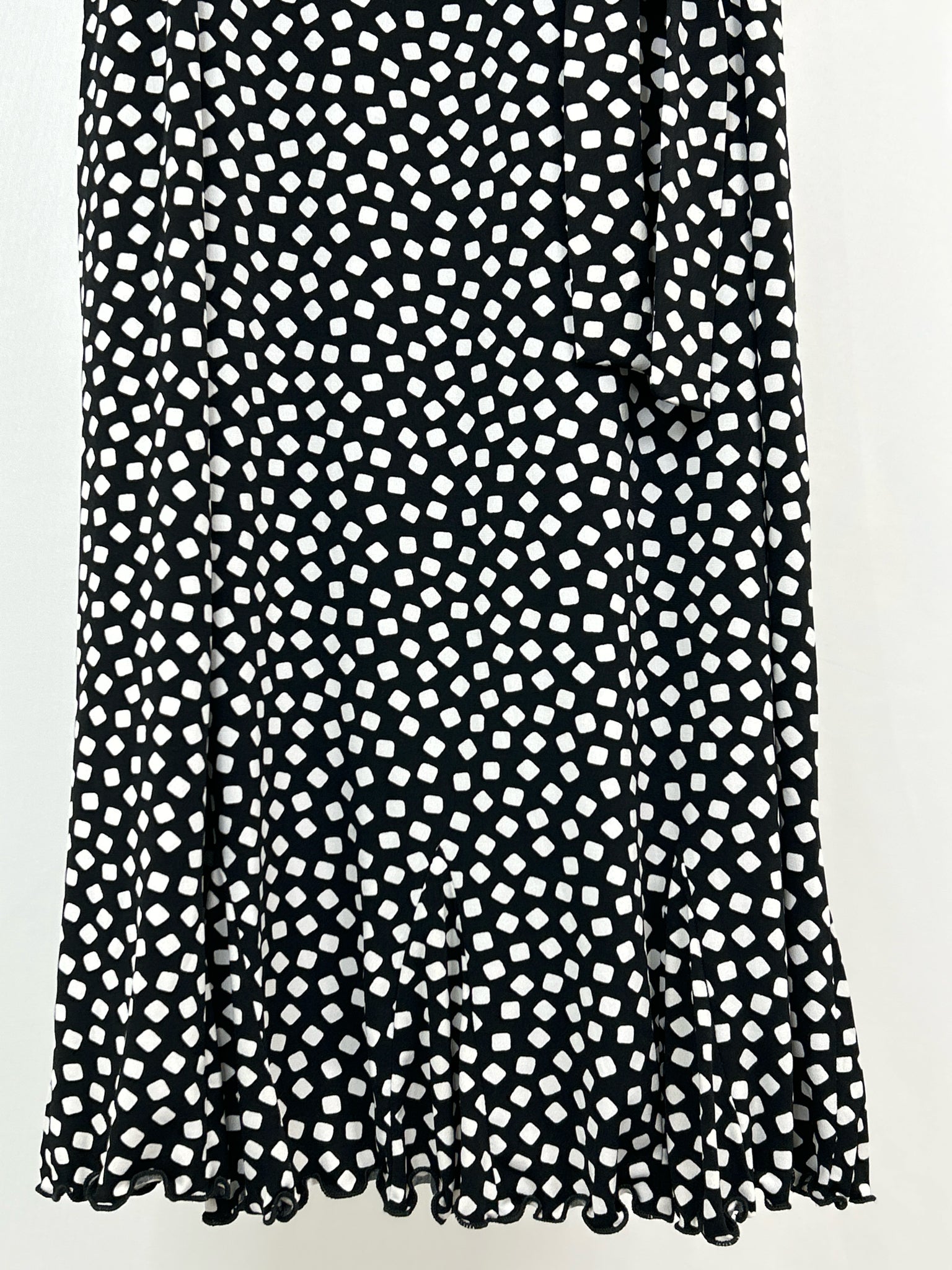 GLAMOUR Size 18W Black & White Women Dress