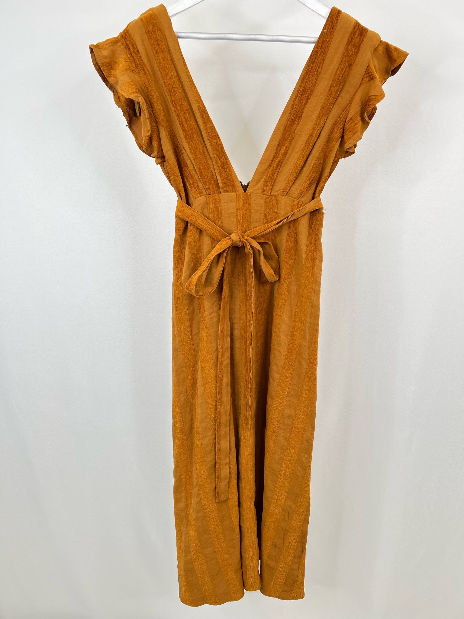 LINE & DOT Size M Caramel Women Dress