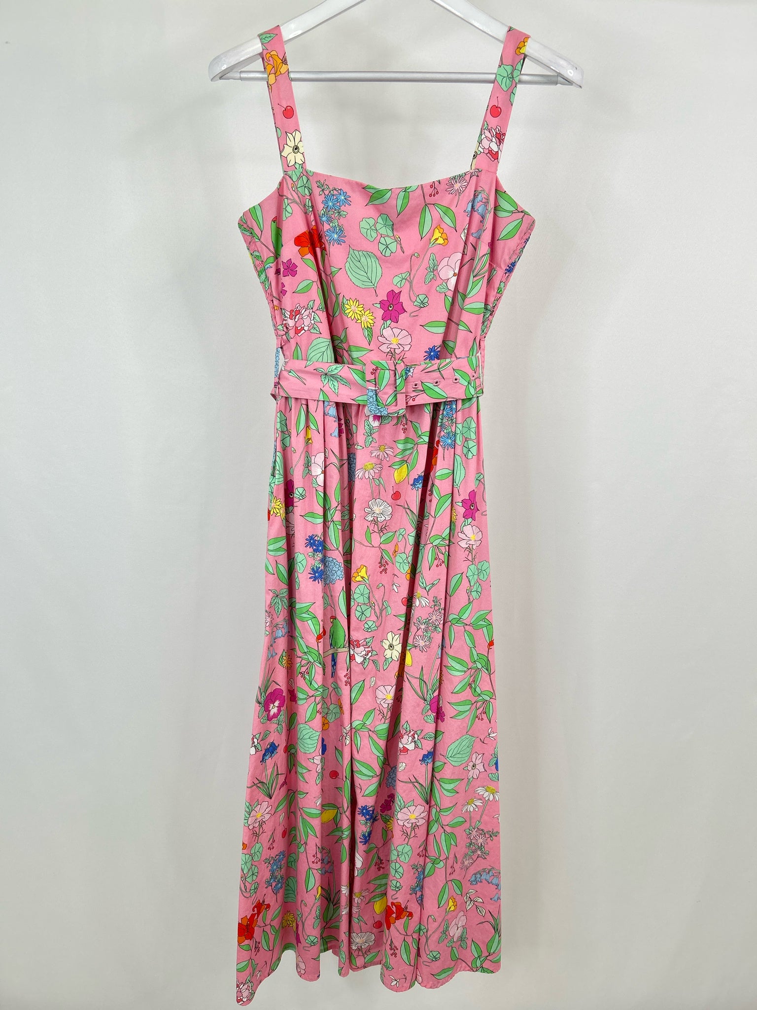 sheridan french maxi dress SHERIDAN FRENCH Size M Pink floral Women Dress