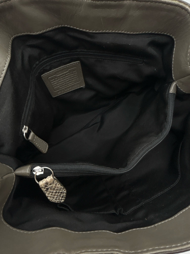 COACH black and grey Women's Purse