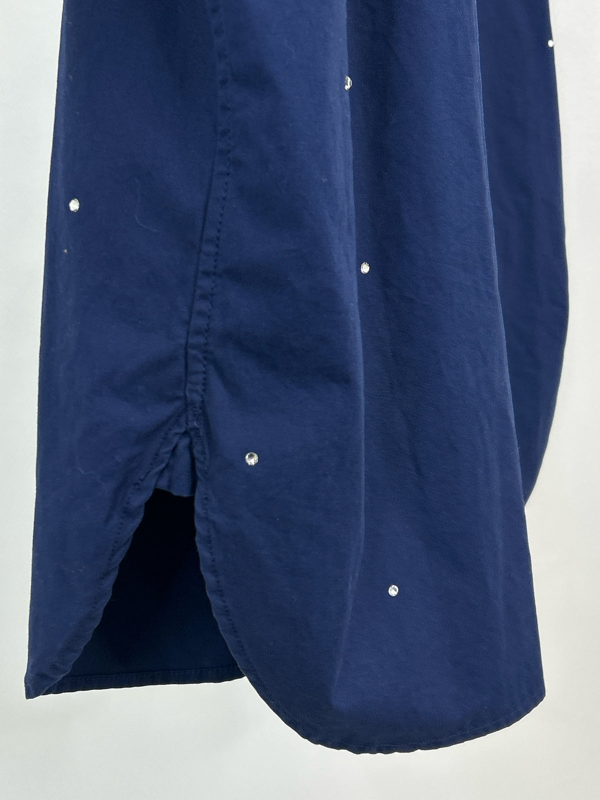 J. CREW Size 3X Blue Women Shirt NWT