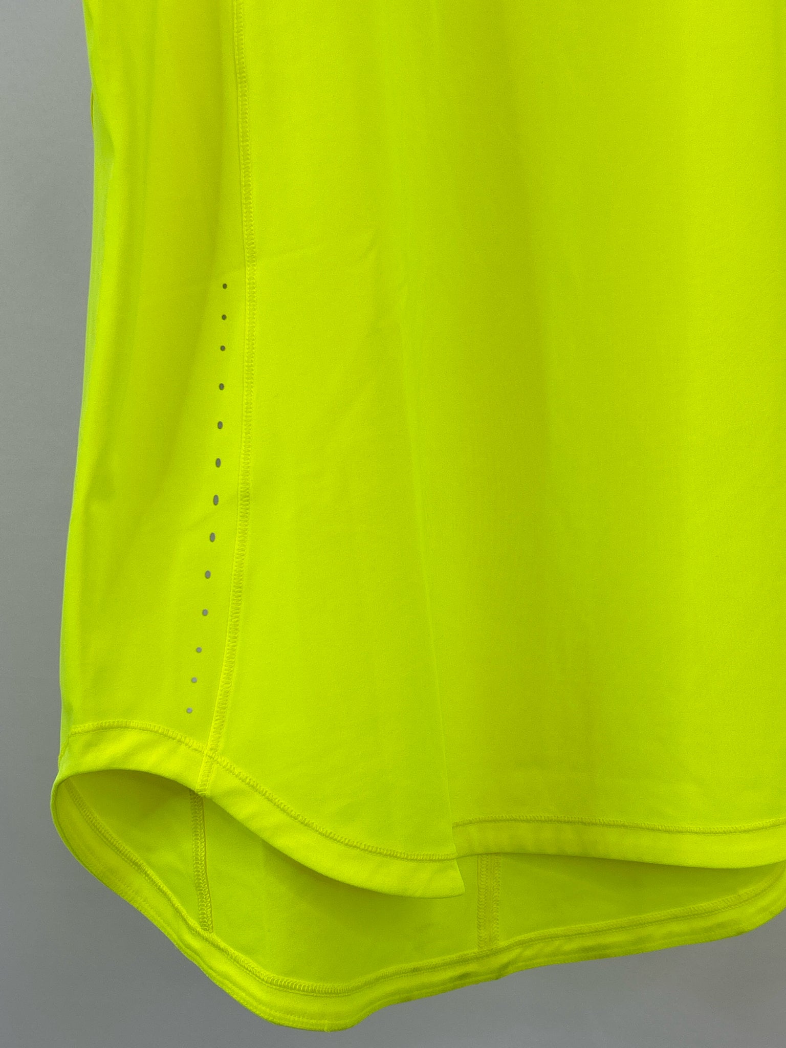 LULULEMON Size 10 neon yellow Women Tank Top