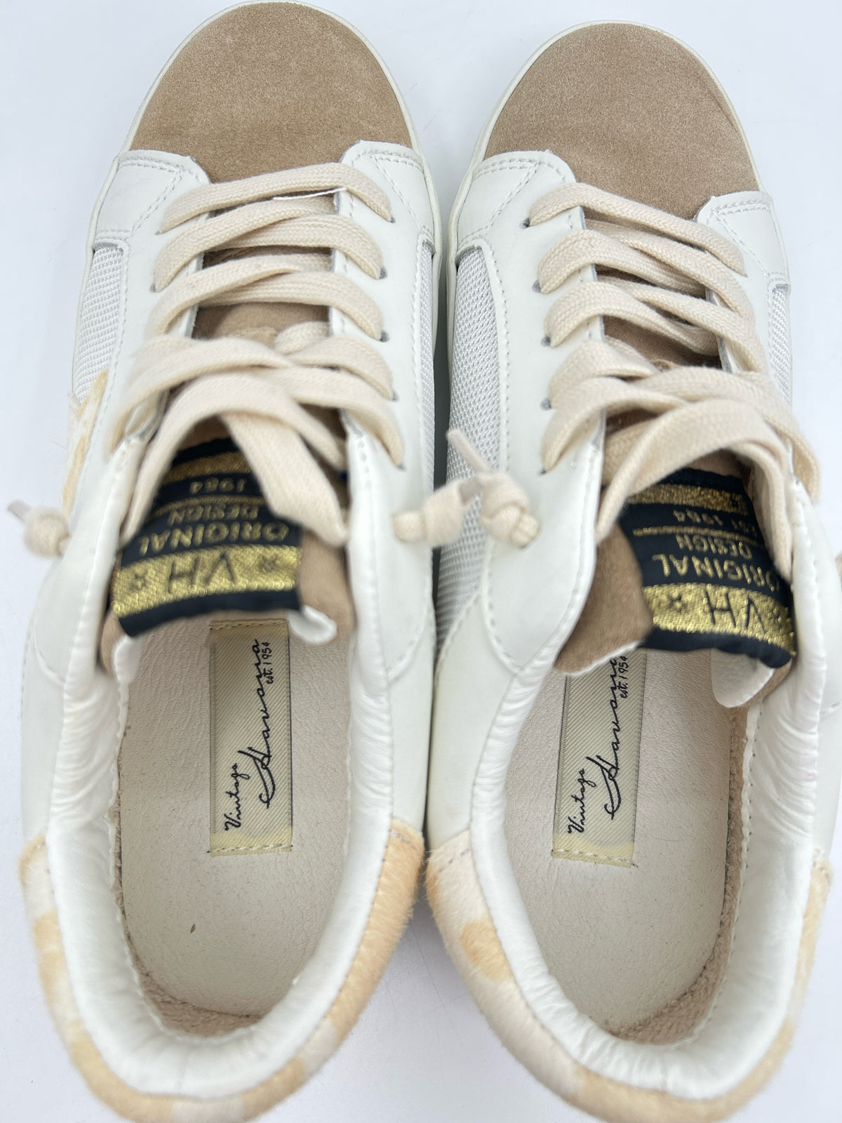 VINTAGE HAVANA Size 8.5 Beige Women Sneakers