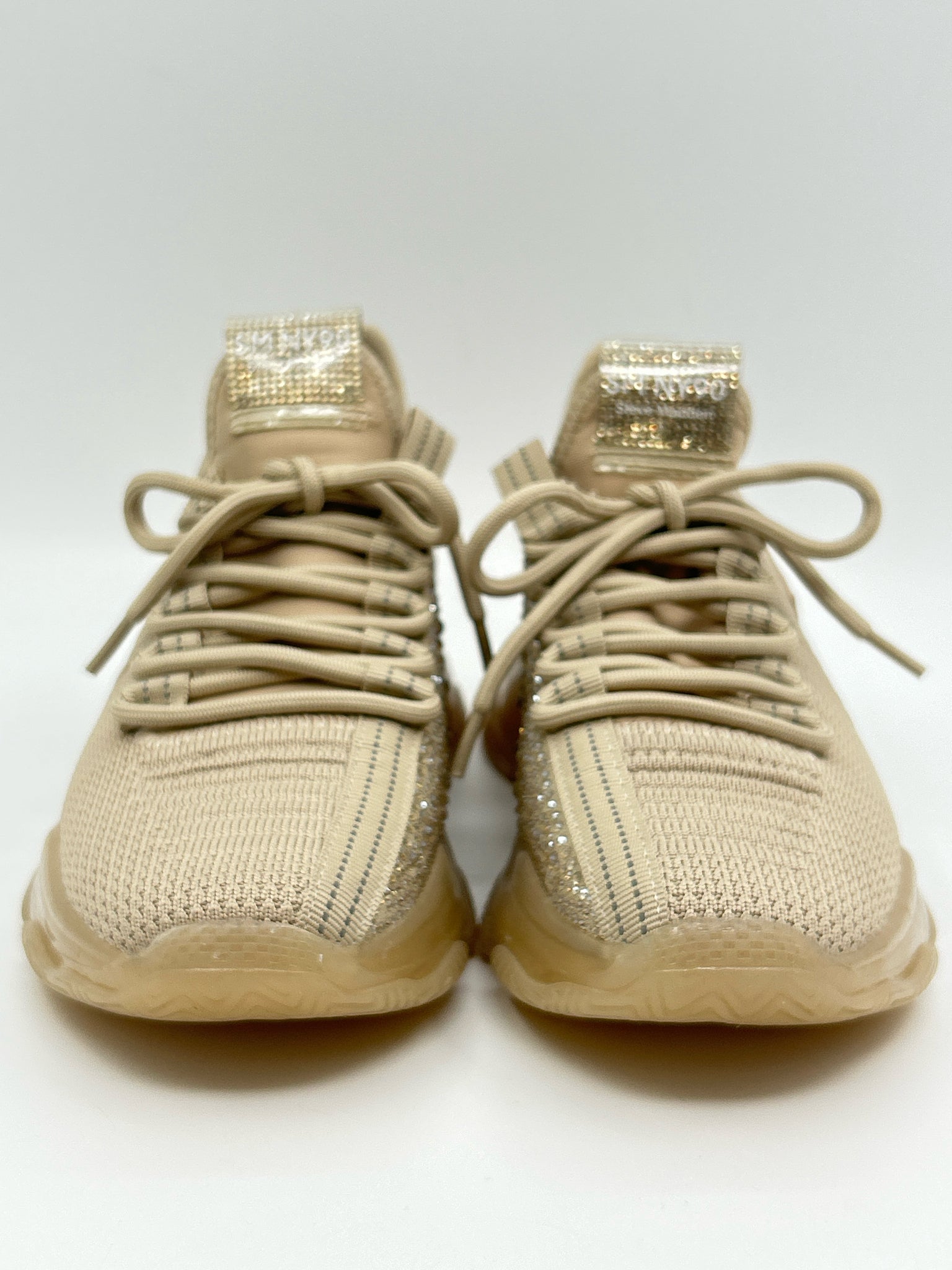 STEVE MADDEN Size 7M Beige Women Sneakers