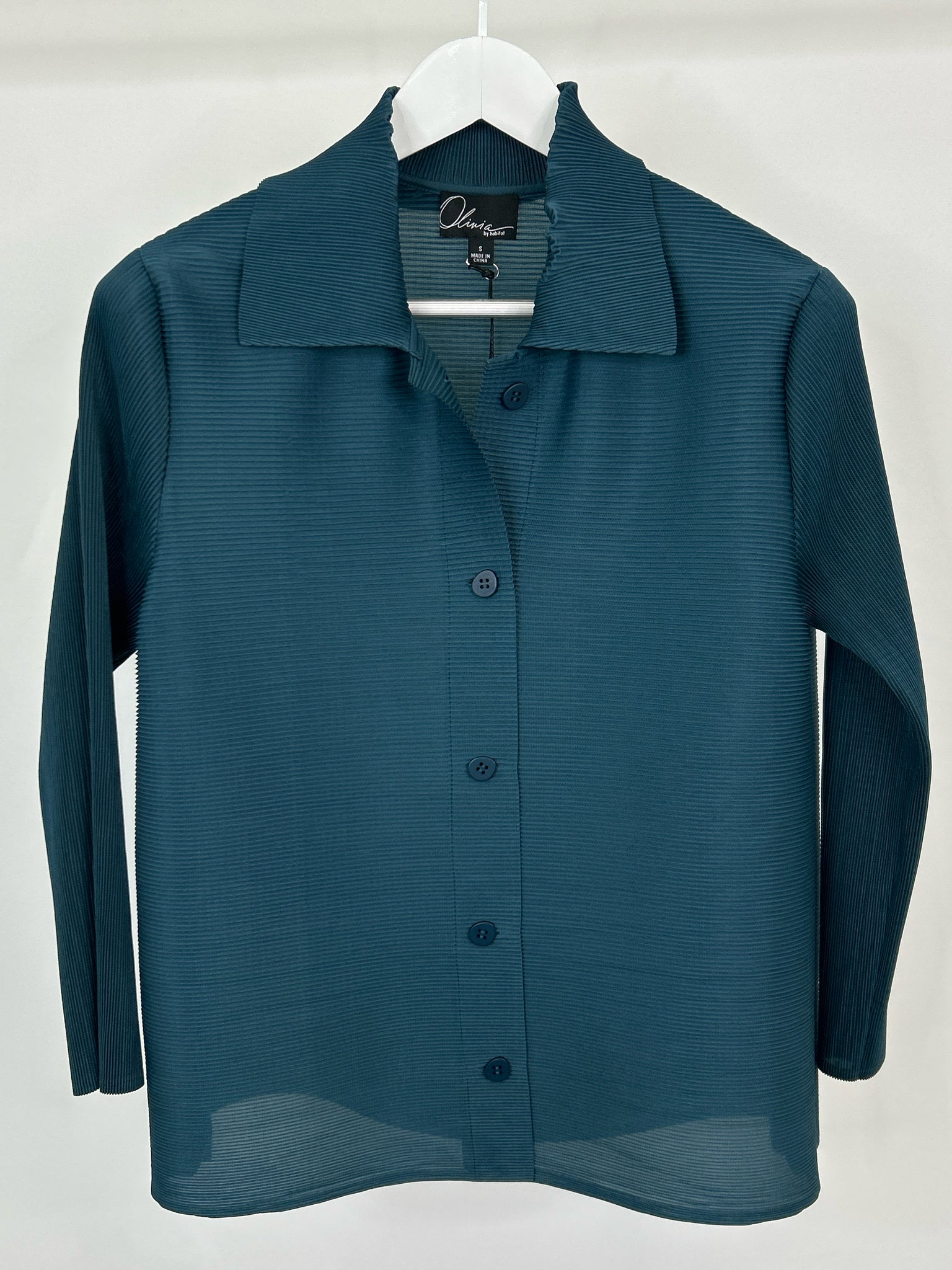 OLIVIA BY HABITAT CLOTHES Size S Dark Teal Women Jacket