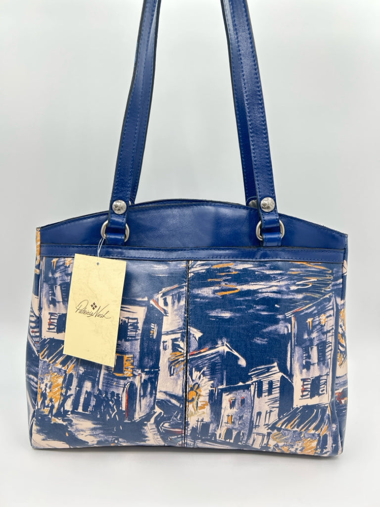 PATRICIA NASH Blue Print Women's Tote