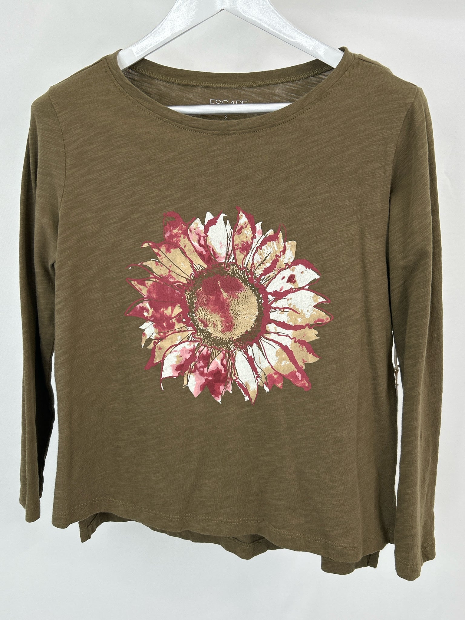 Escape by Habitat Clothes Size S Brown Women T-shirt