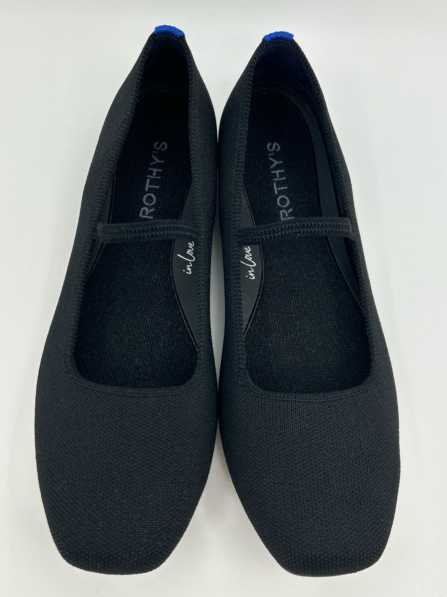 ROTHY'S Size 9.5W Black Women Flats