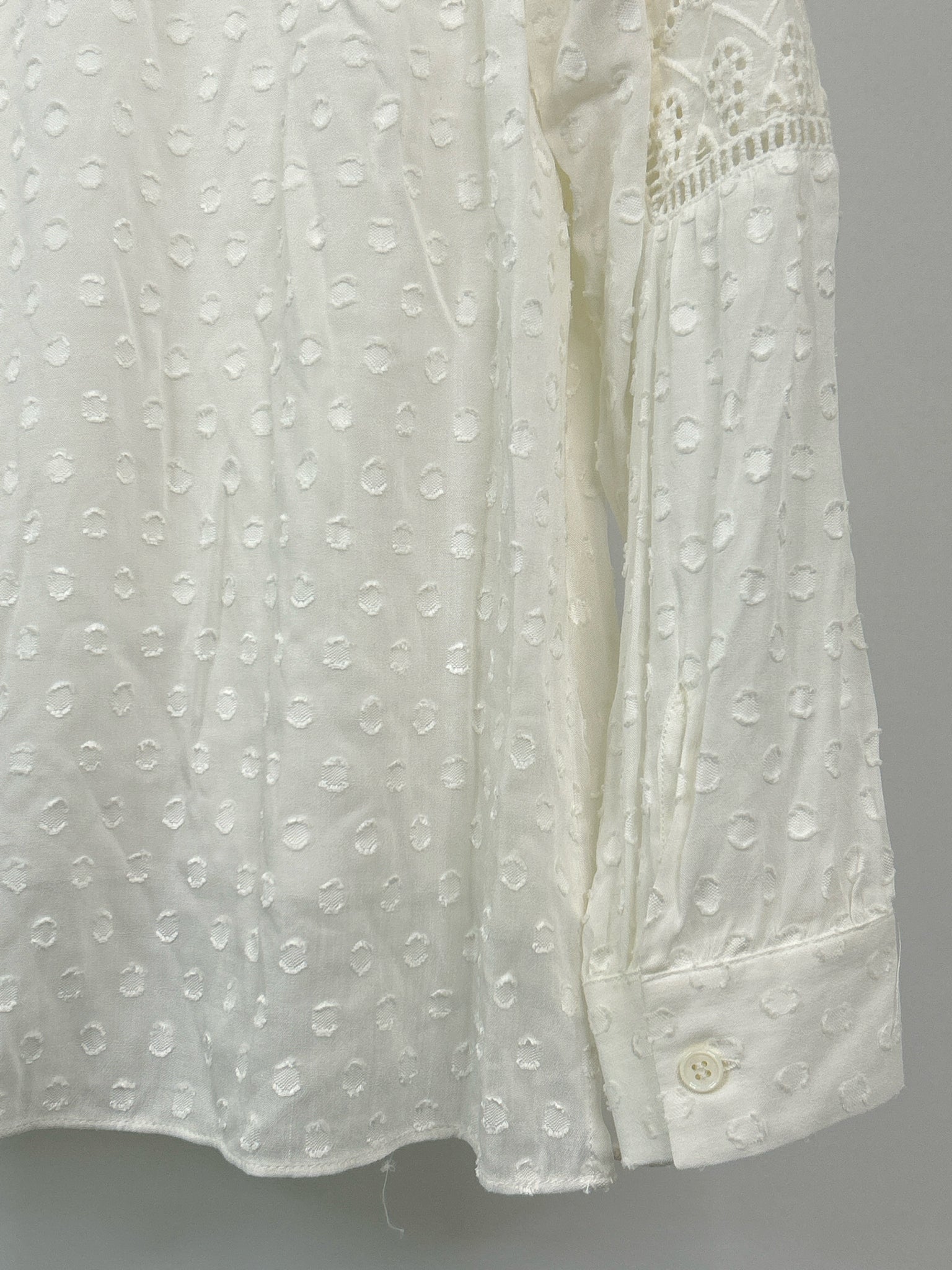 SOFT SURROUNDINGS Size PL White Women Blouse NWOT
