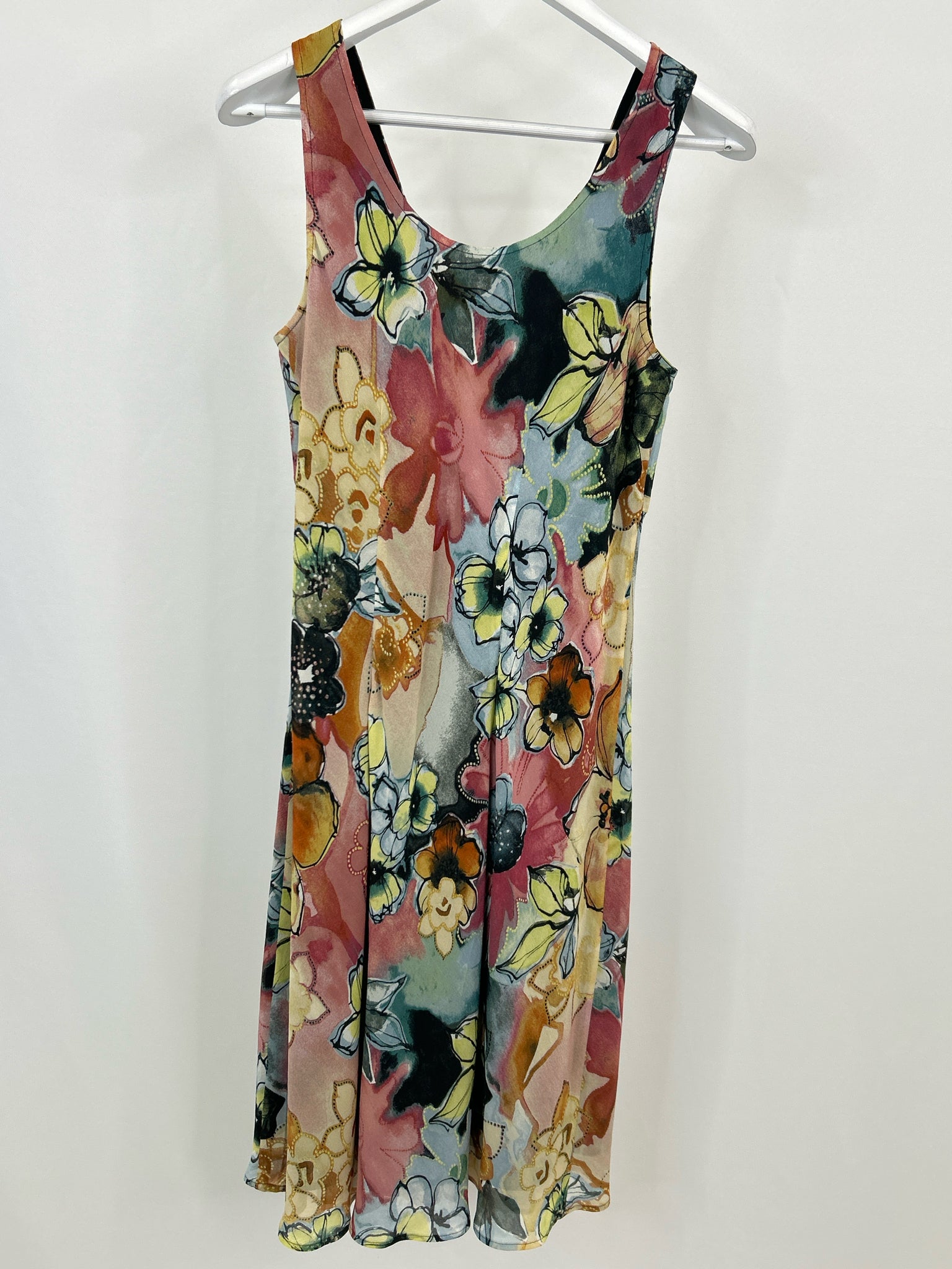 CHICO'S Size 10 Multi-Color Women Dress