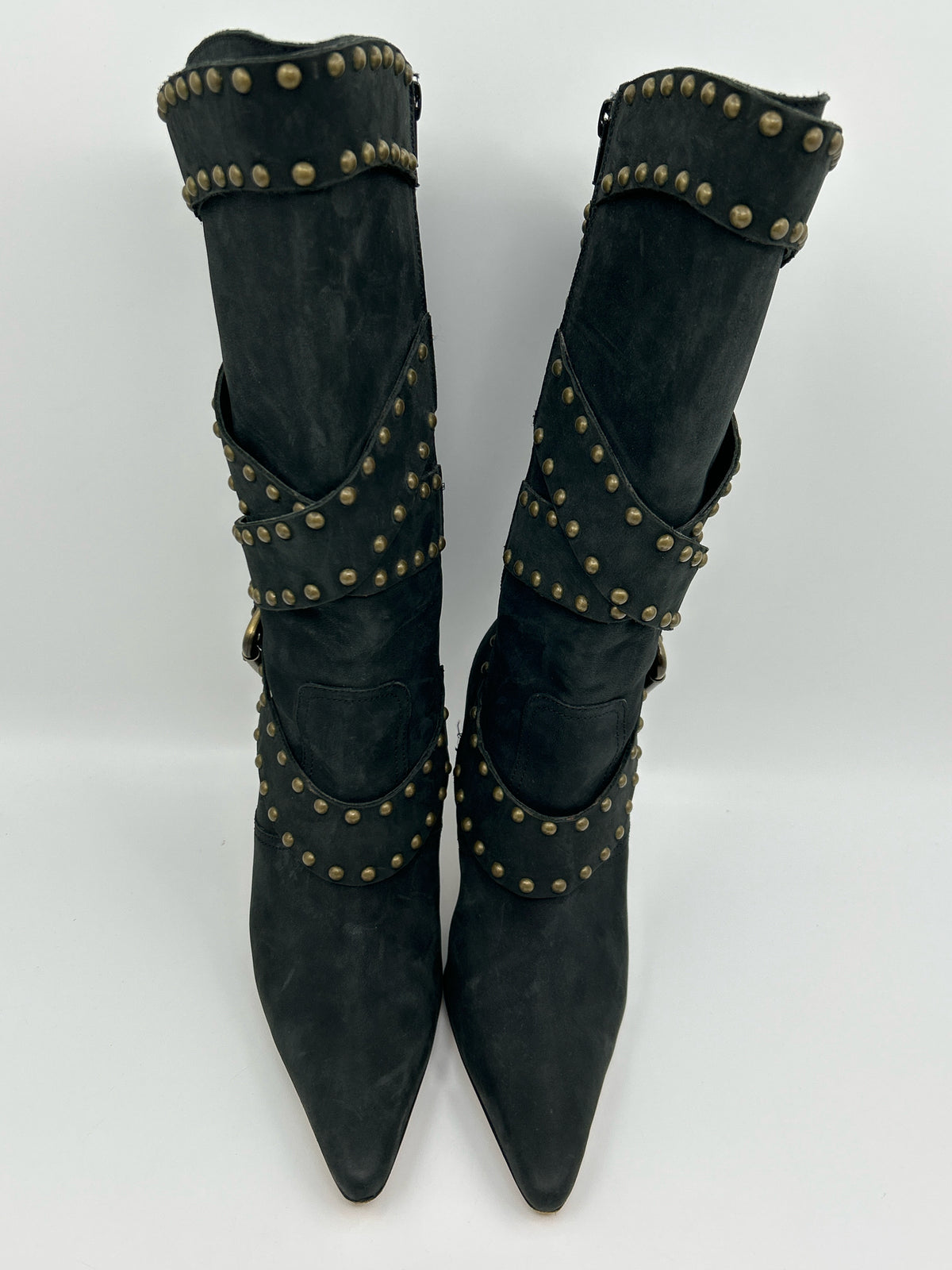 MANOLO BLAHNIK Size 40 Black Women Boots